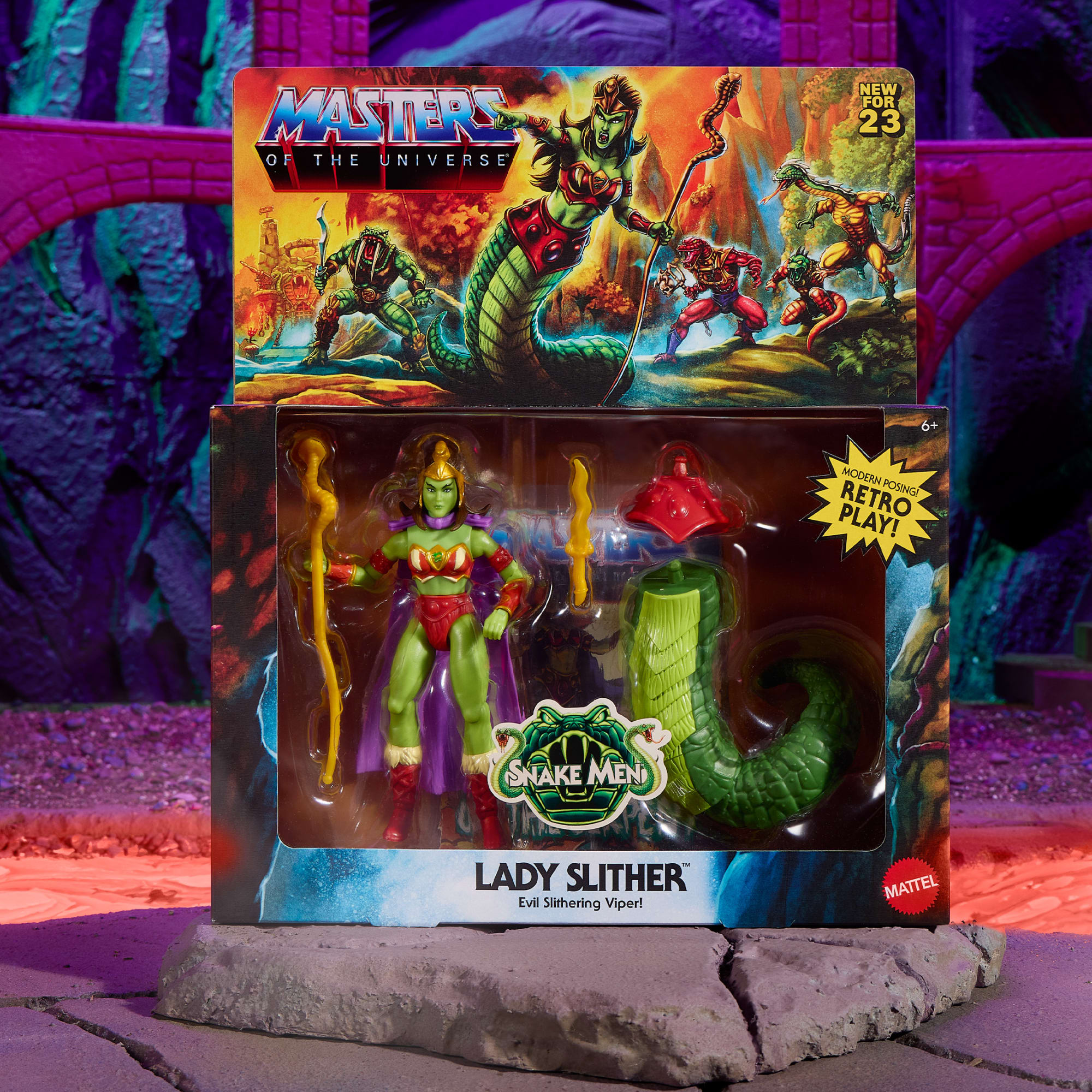 Masters of the Universe Origins Lady Slither Action Figure - Image 7