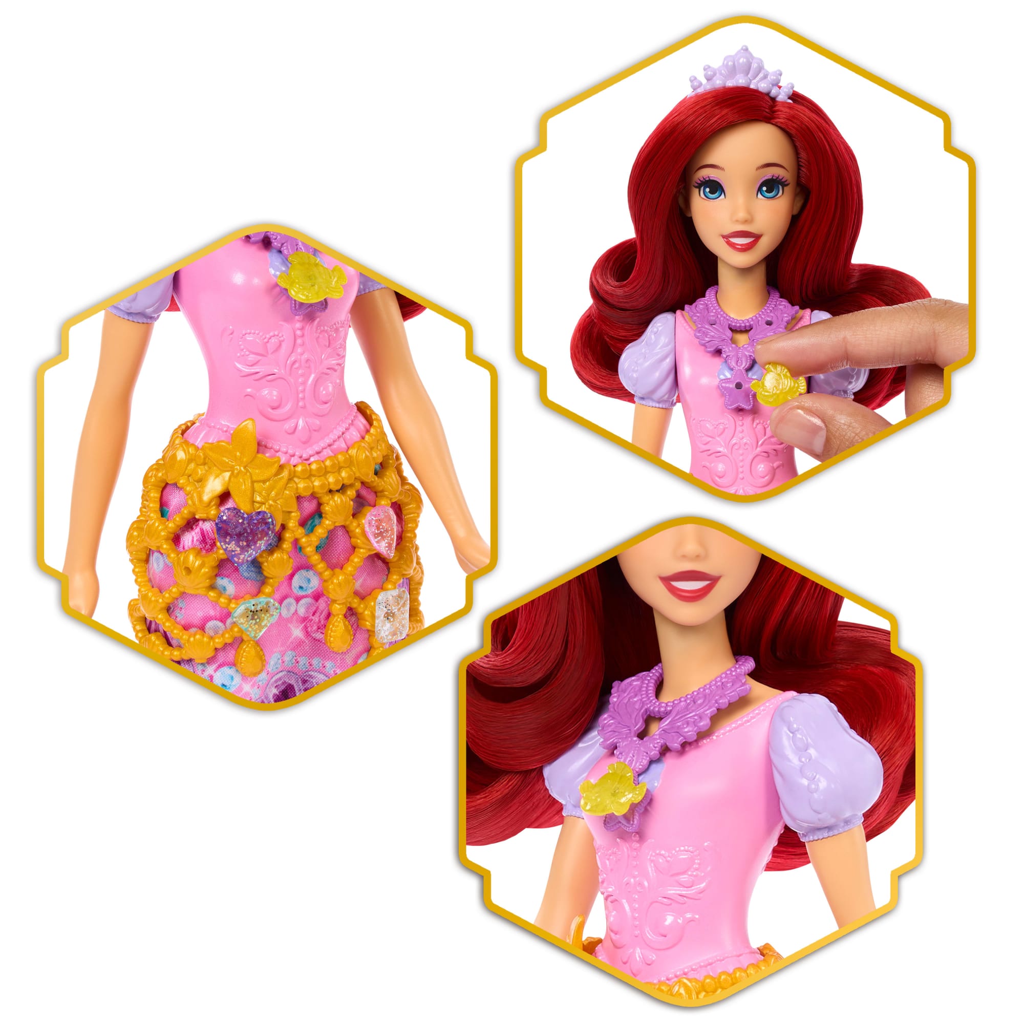 Disney Poupée Princesses Jewel Reveal Ariel - Image 3