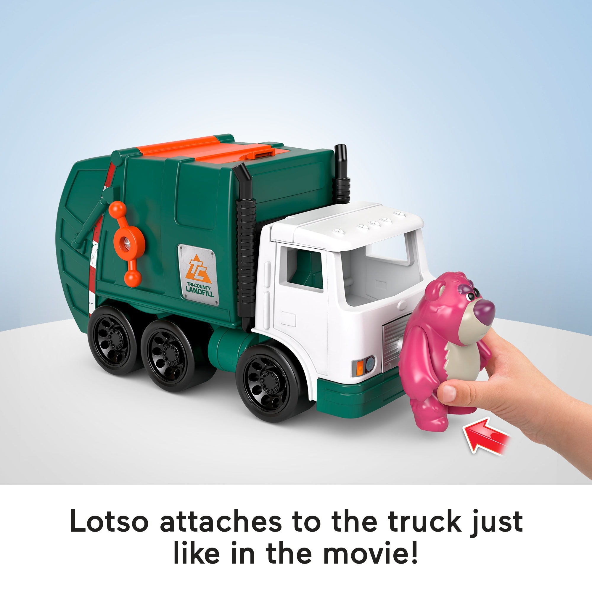 Imaginext Disney And Pixar Toy Story Garbage Truck With 4 Action Figures & Toy Vehicle - Image 4