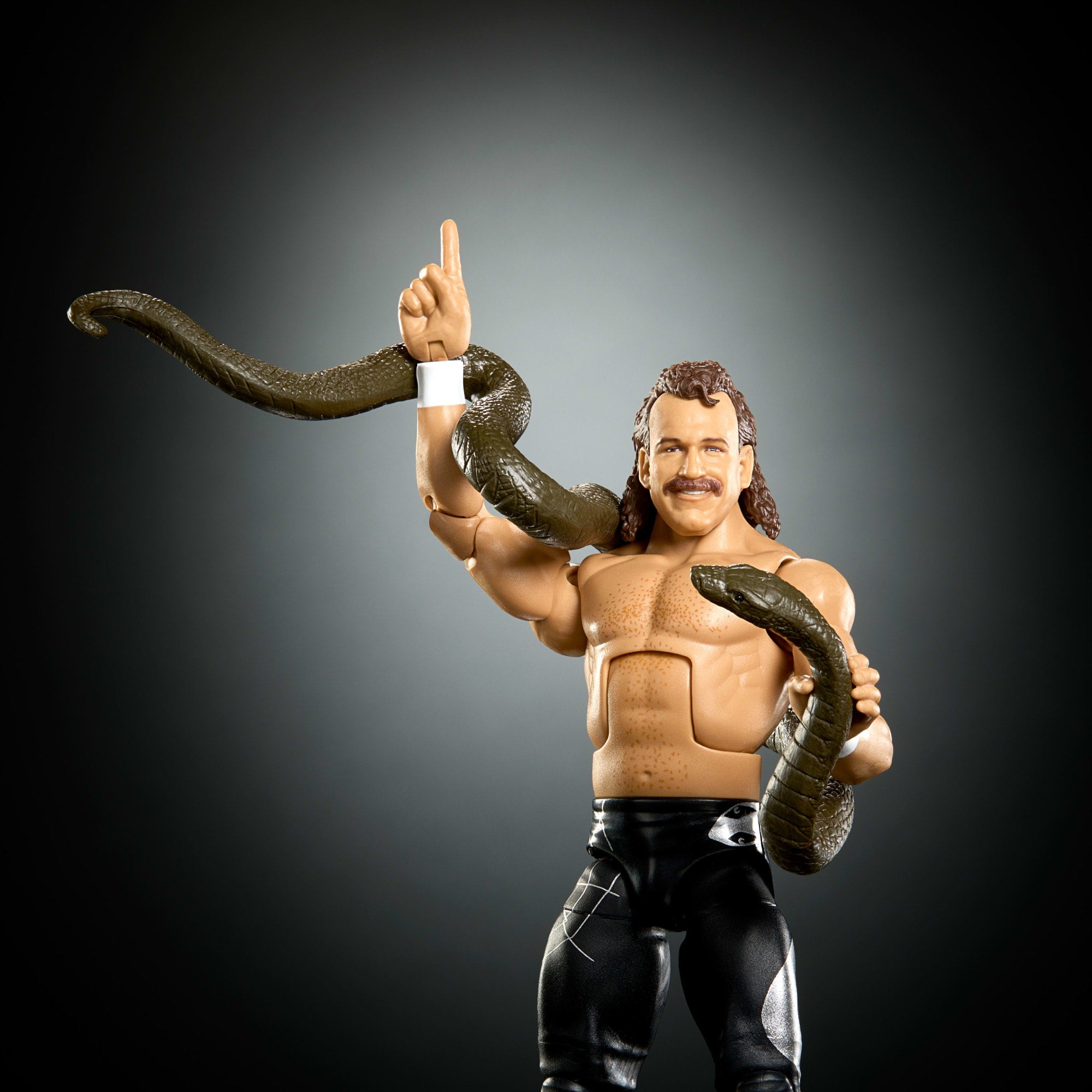 WWE Elite Collection Premium Live Event Jake The Snake Roberts Action Figure Set. Wrestlemania - Image 5