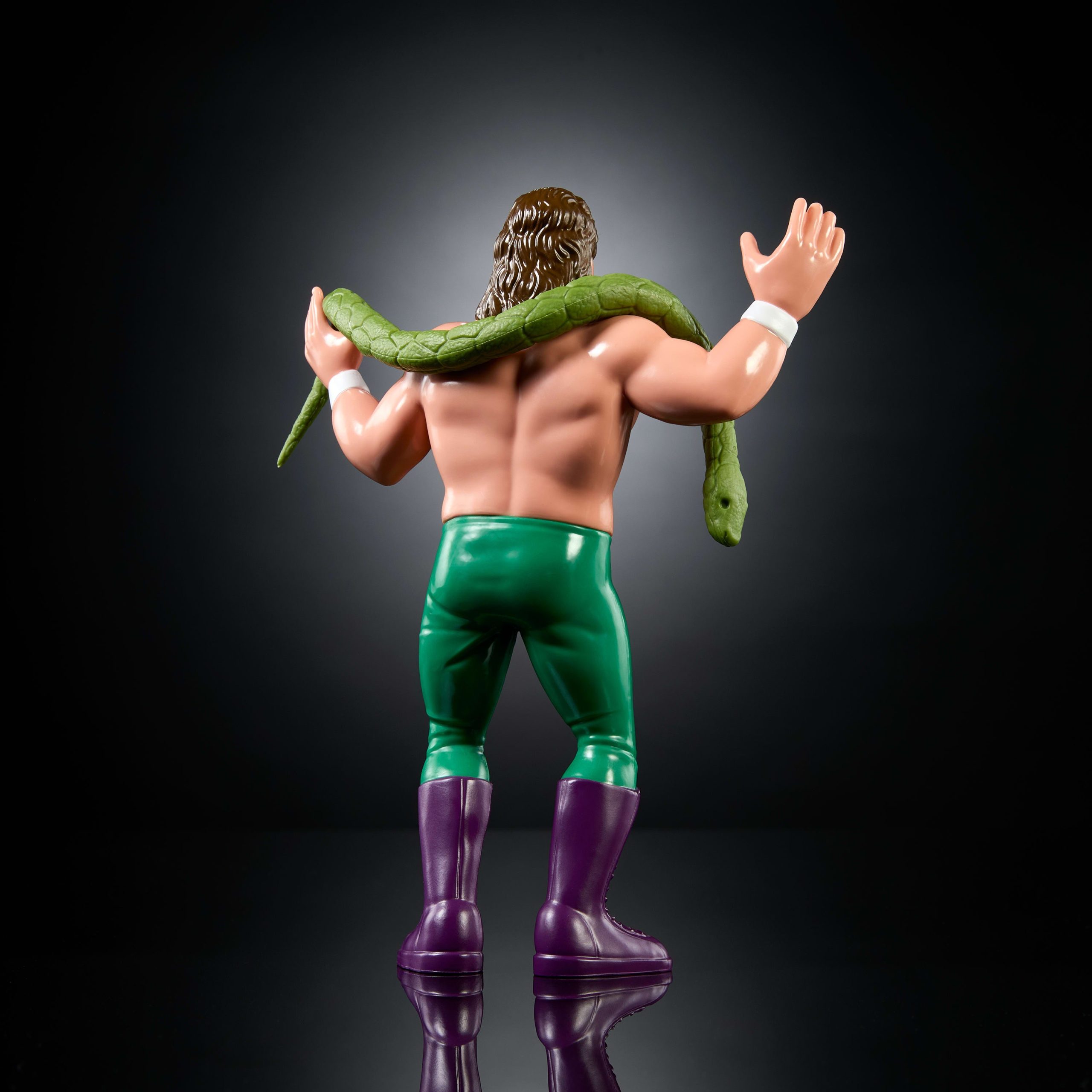 LJN WWE Superstars Jake The Snake Roberts Action Figure - Image 5