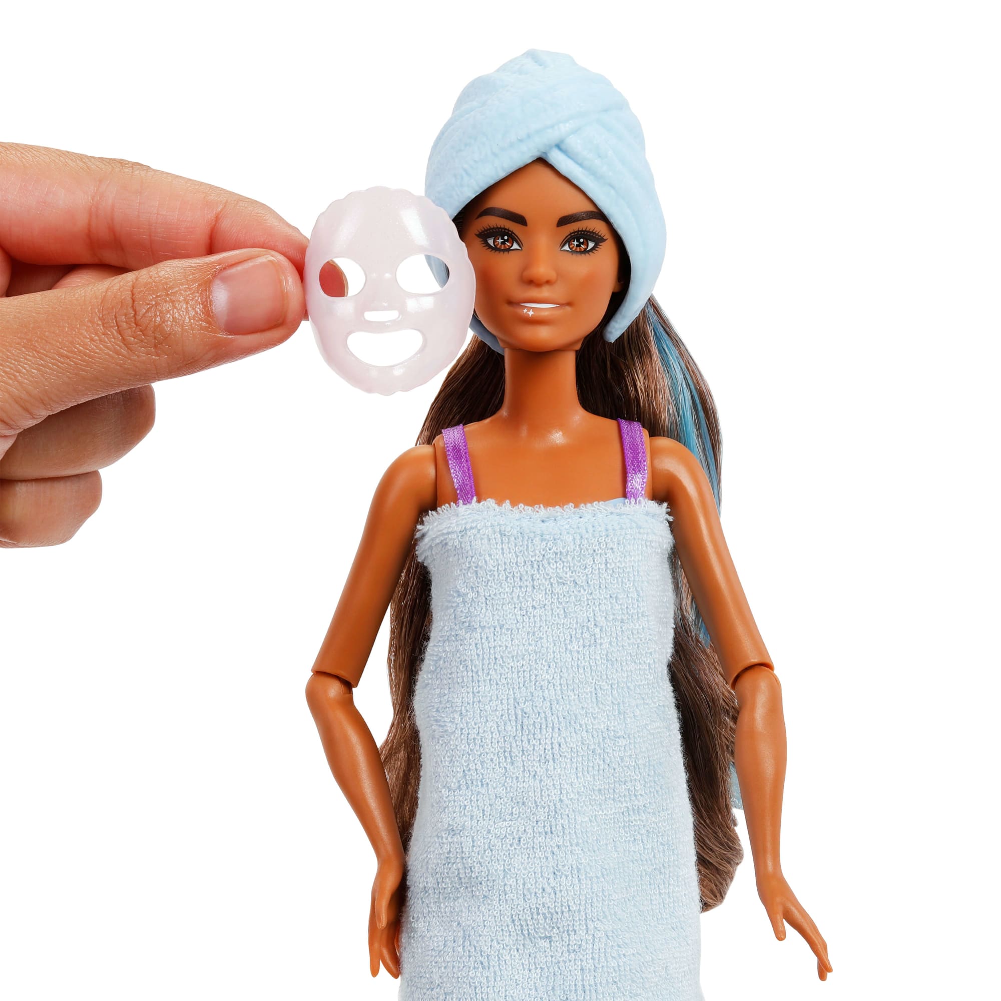 Barbie Party Unboxed Glam Party Series Purple Sparkle Doll & Accessories With 10 Surprises - Image 3