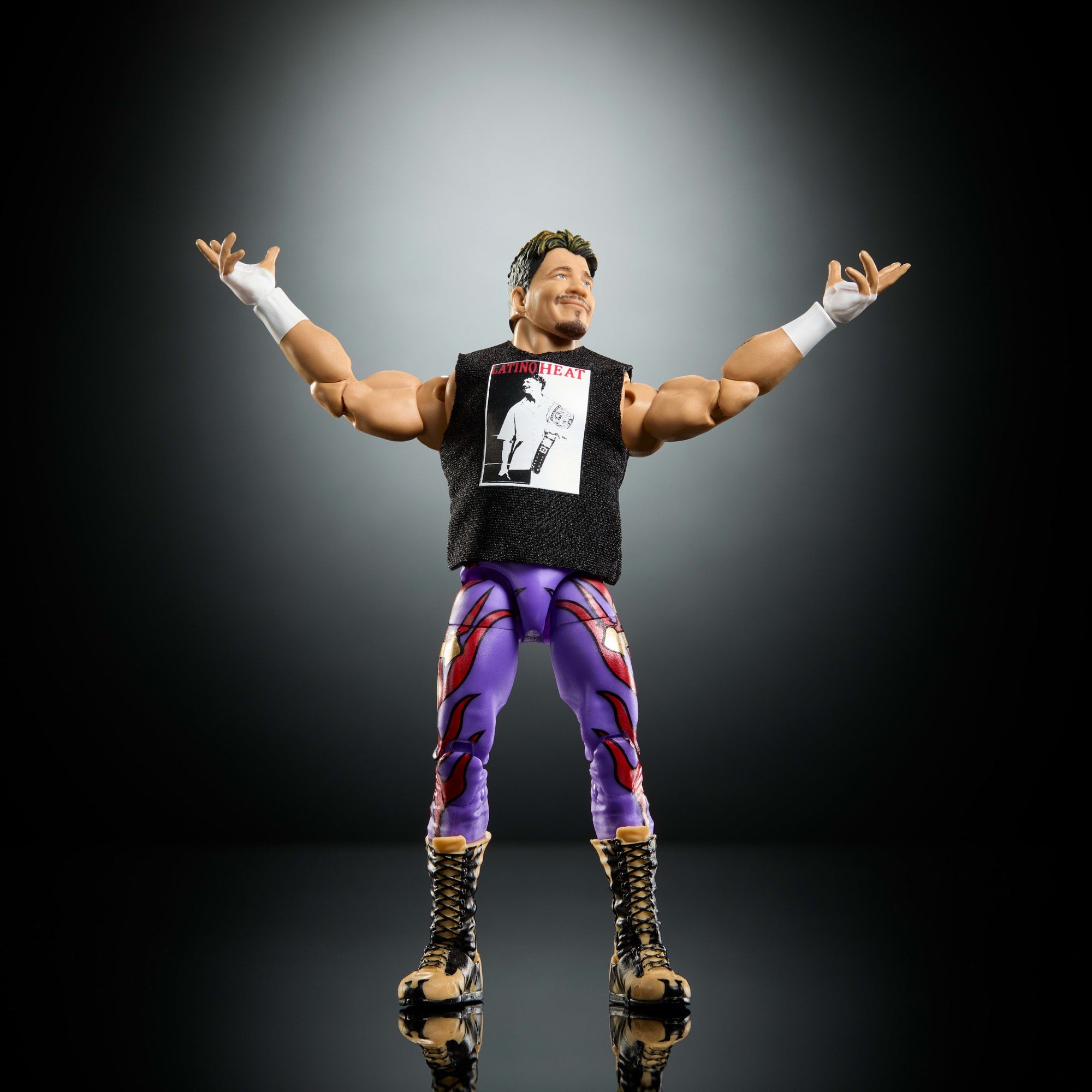 WWE Ultimate Edition Eddie Guerrero Action Figure & Accessories Set. 6-Inch Collectible Superstar - Image 3