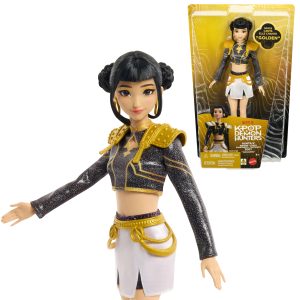 KPop Demon Hunters HUNTR/X Zoey Golden Singing Doll in Removable Outfit & 5 Posable Joints