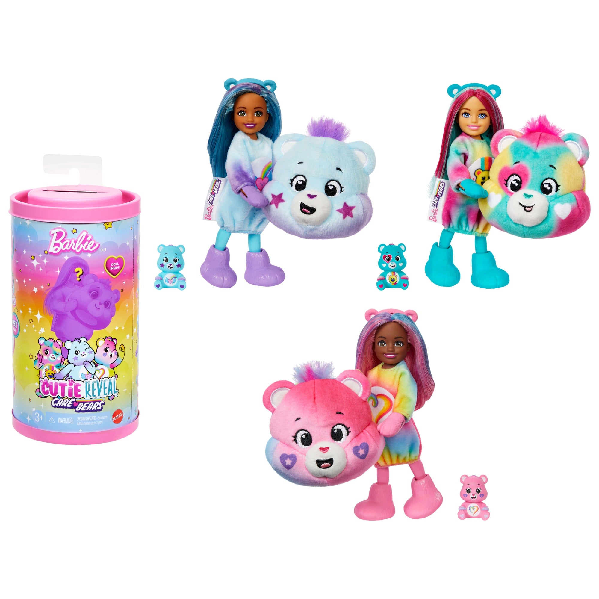 Barbie Poupée Barbie Cutie Reveal Chelsea Série Bisounours