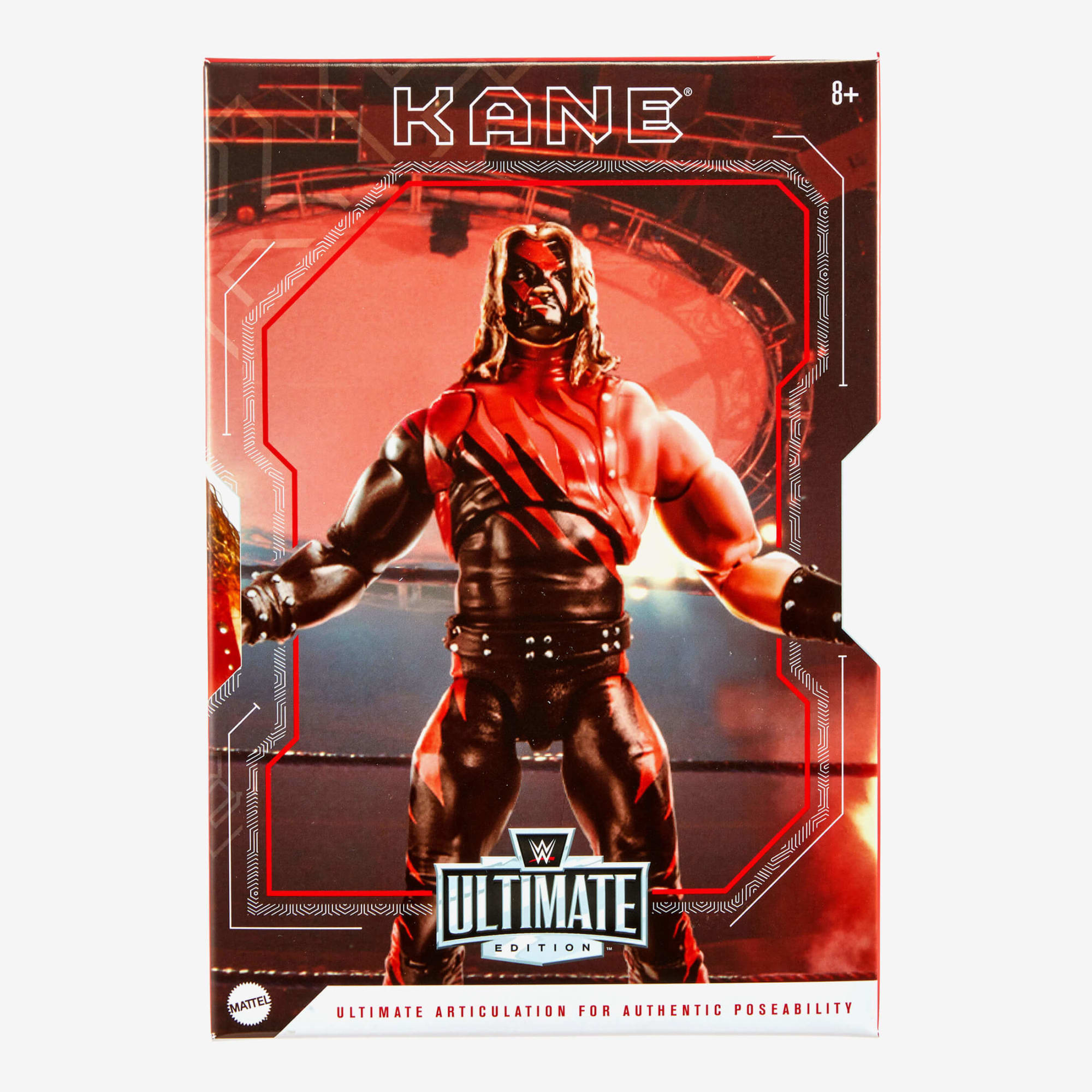 WWE Ultimate Edition Attitude Era Ring and Kane Figure - Image 11