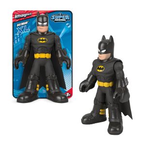 Imaginext DC Super Friends XL 9-Inch Batman Action Figure With Articulation. Wearing Hero Look
