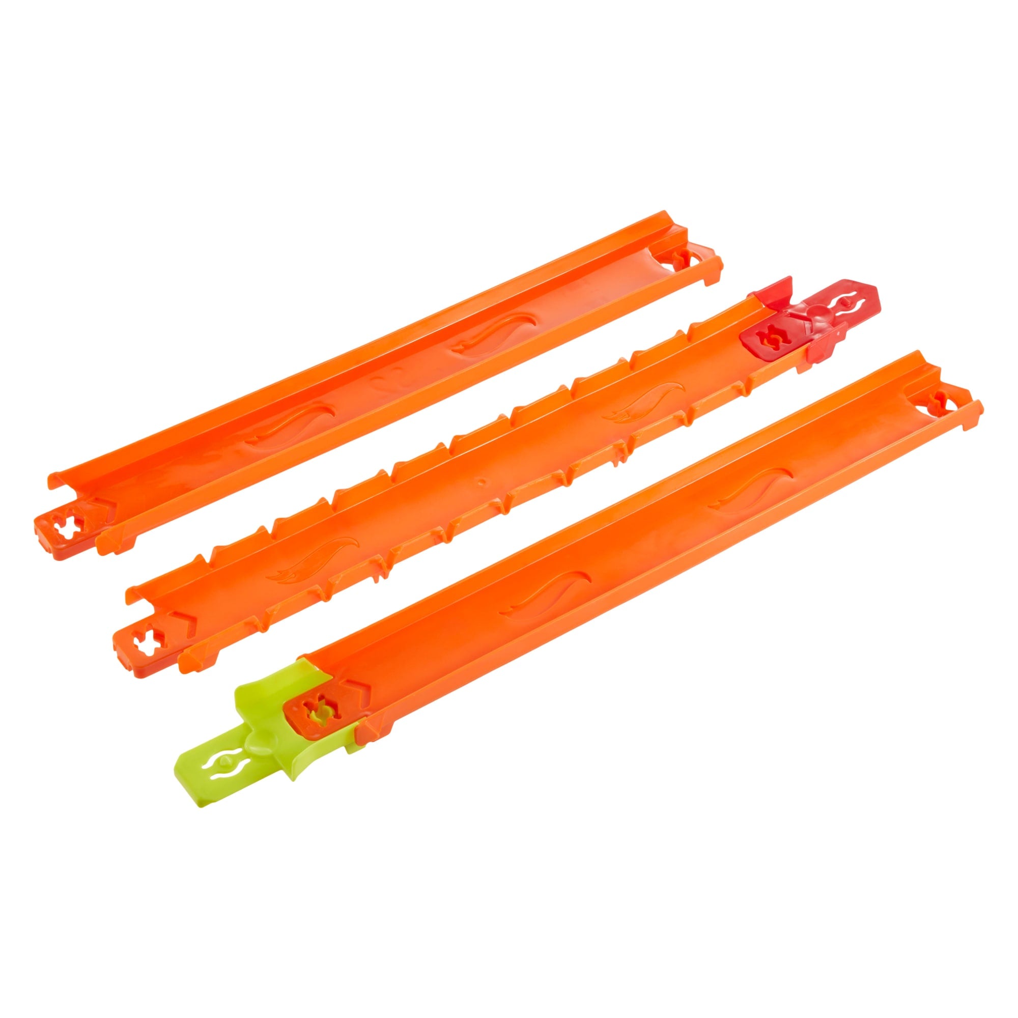 Hot Wheels Track Creator Straight Track Pack. 3 Feet Of Speed Snap Track & 2 Adapters - Image 3