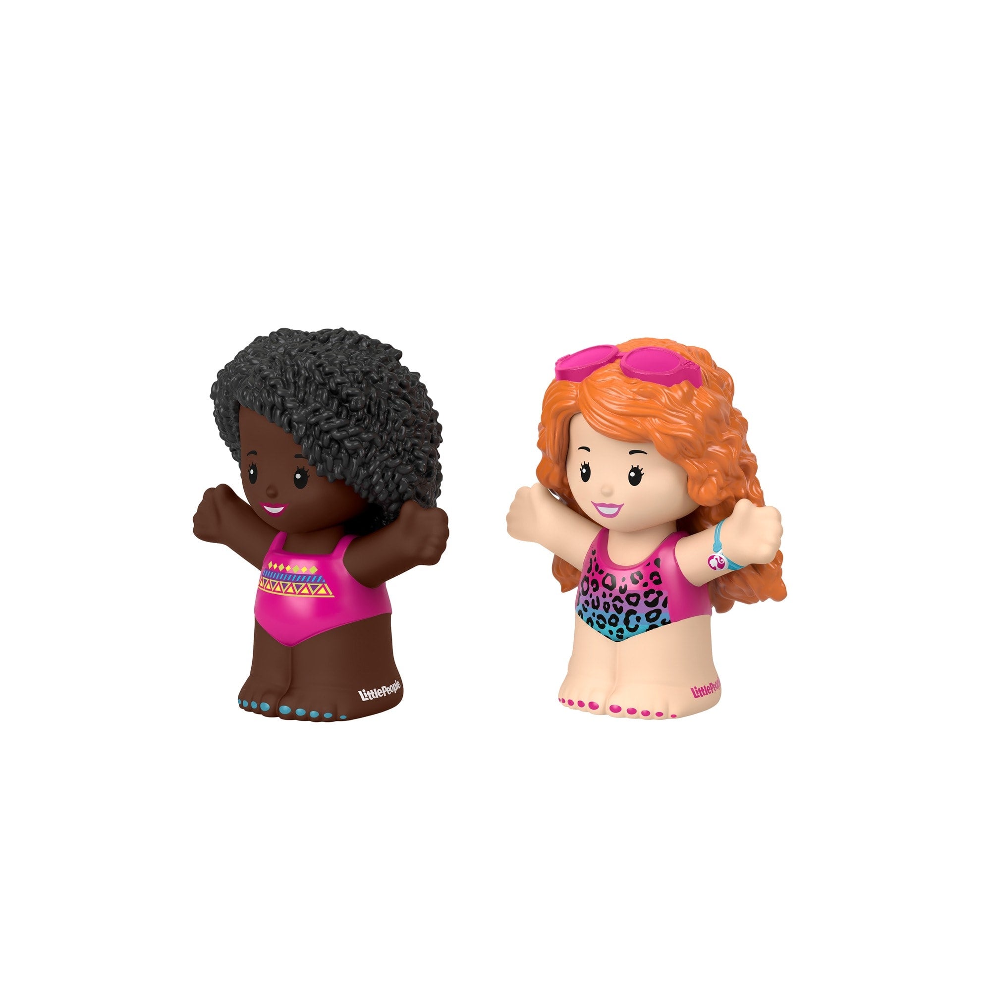 Little People Barbie Coffret Figurines Baignade 2 Jouets - Image 4