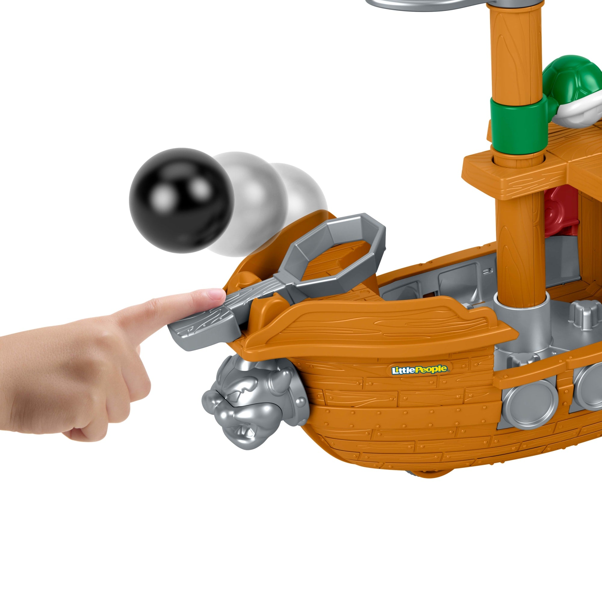 Little People Nintendo Juguete para Bebés Barco de Batalla de Bowser - Image 4