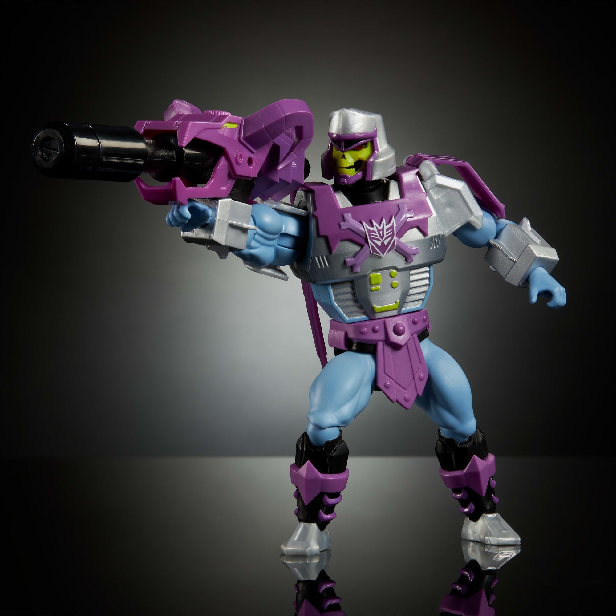 Masters Of Universe Origins & Transformers MEGAtron Armor Skeletor Action Figure. MOTU 5.5 Inch Toy - Image 2