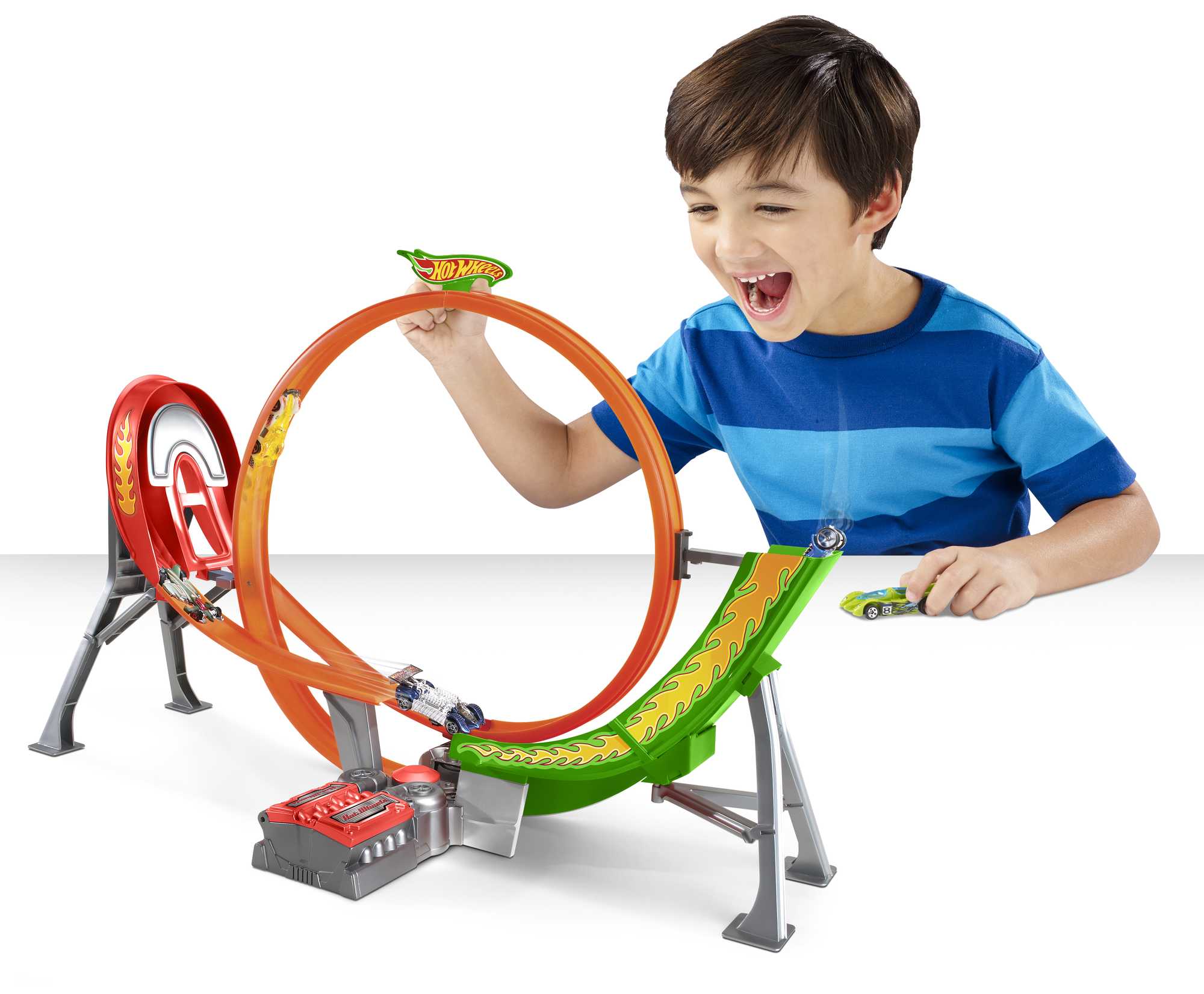 Hot Wheels Power Shift Raceway Track Set - Image 2