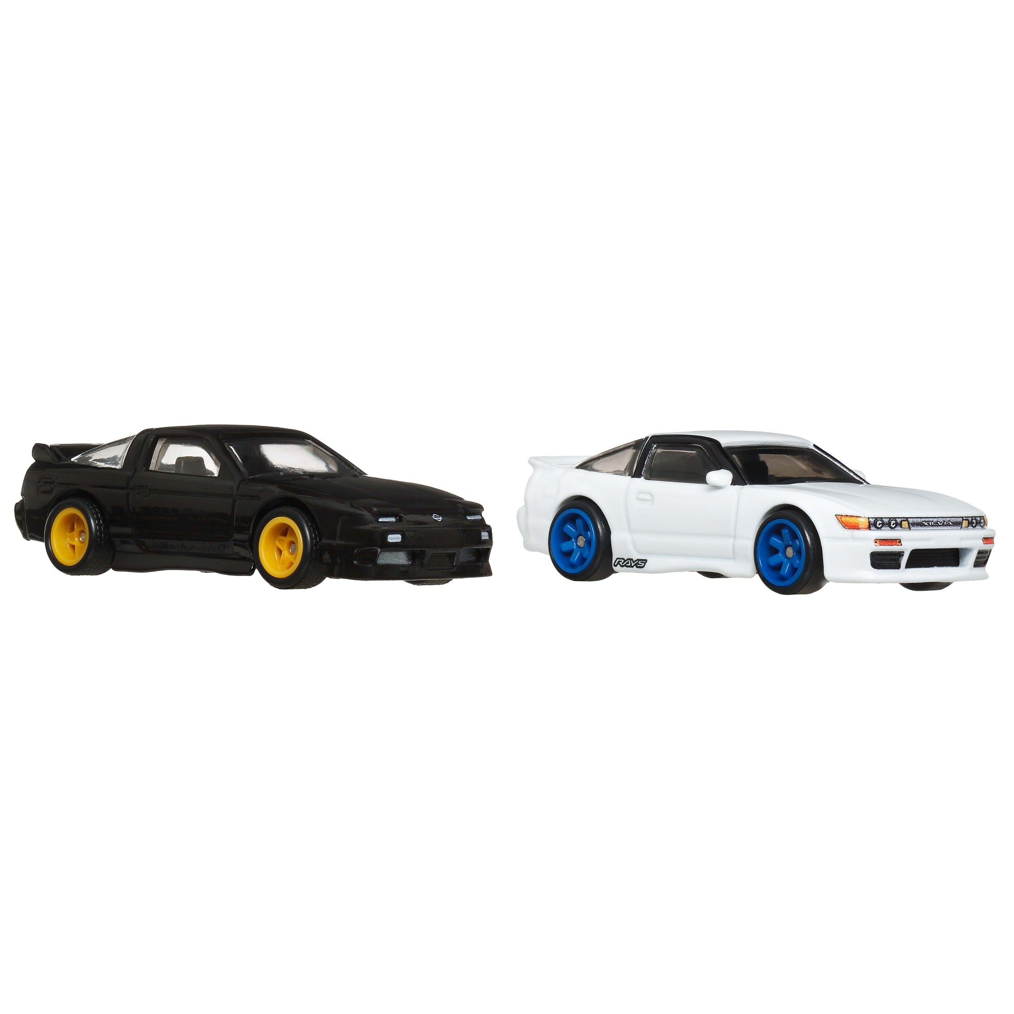 Hot Wheels Premium Car Culture 2-Pack '96 NISSAN 180SX TYPE X & NISSAN SilEighty - Image 2