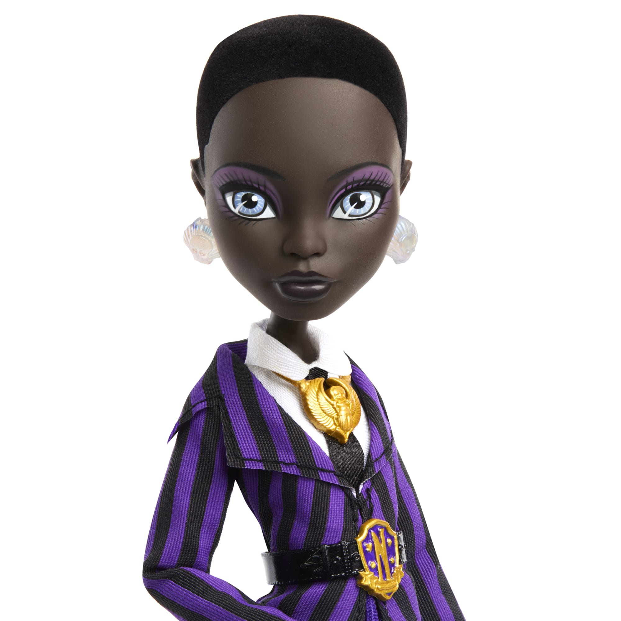 Monster High X Wednesday Collectible Doll. Bianca Barclay in Nevermore Academy Uniform - Image 4