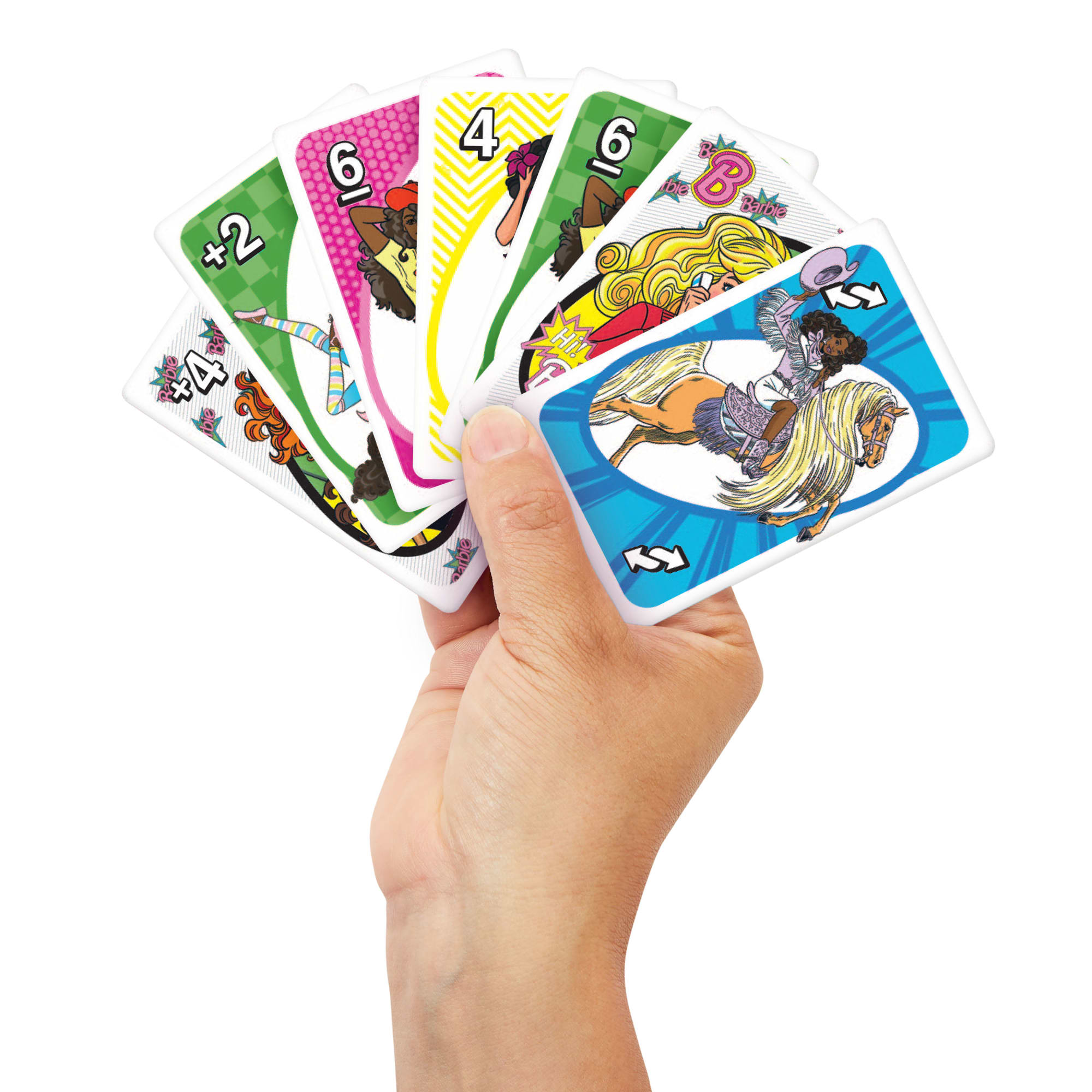 UNO Barbie Card Game For Kids & Family Night - Image 2
