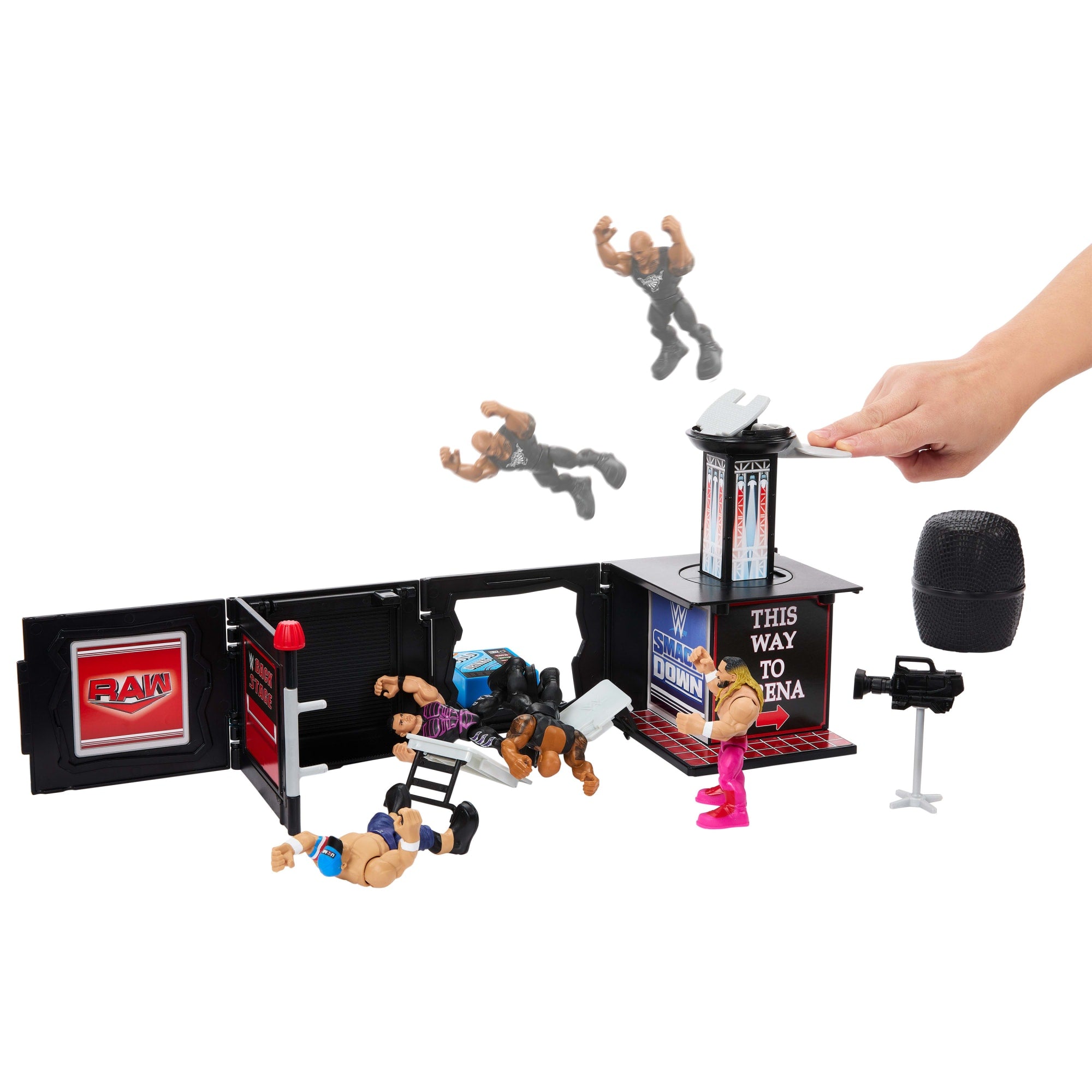 Wwe® Coffret Microphone Boss Final Knuckle Crunchers - Image 3