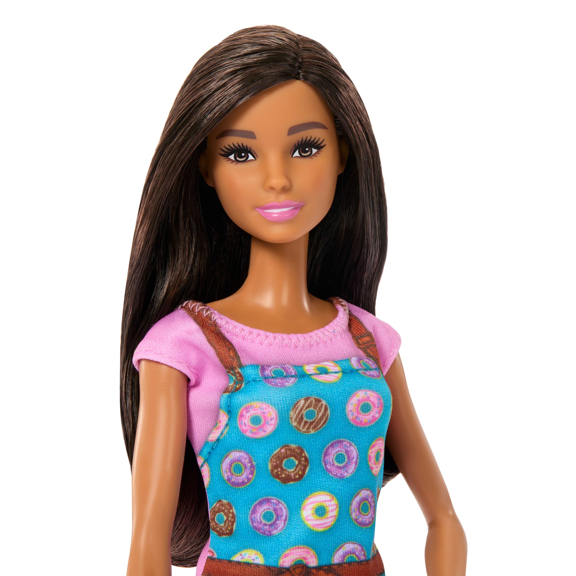 Barbie Careers Donut Shop Playset With Fashion Doll. Conveyor Belt. Accessories & Color-Change - Image 2