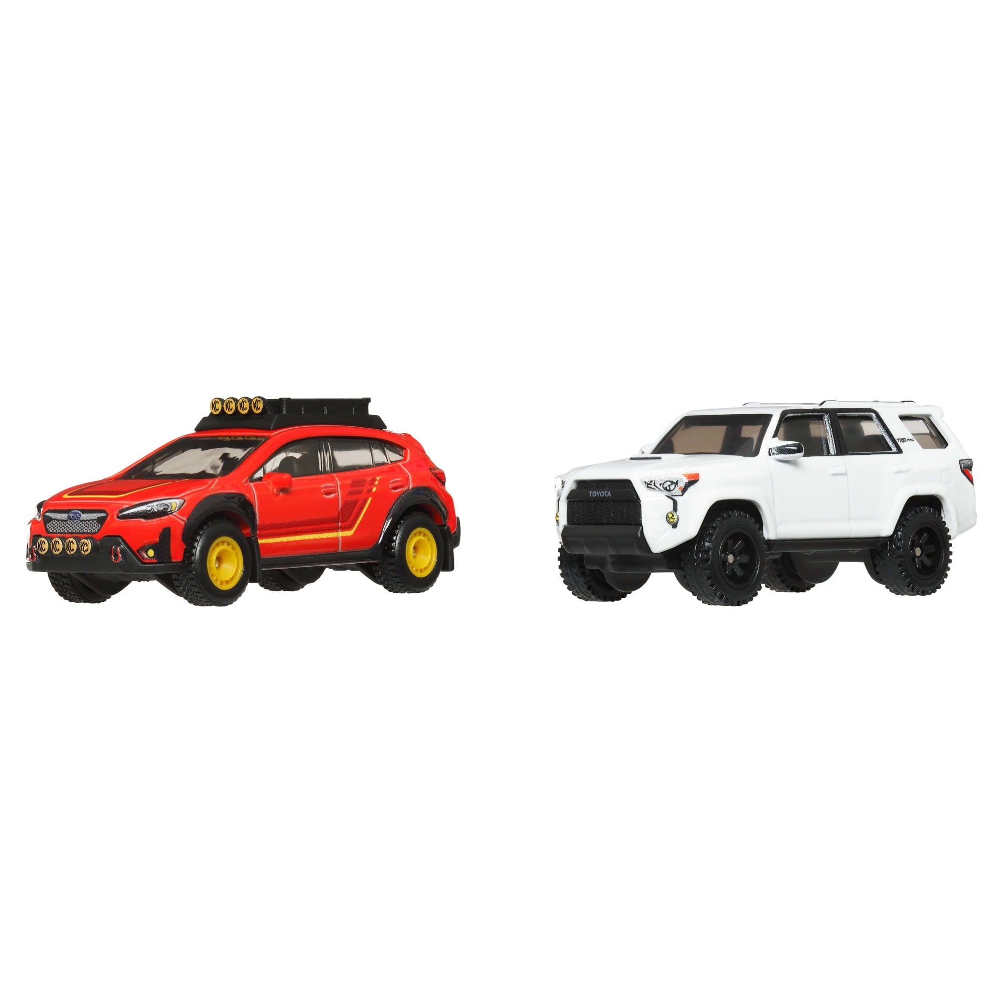 Hot Wheels Premium Car Culture 2-Pack Subaru Crosstrek & 2018 Toyota 4Runner - Image 2