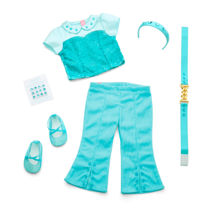 March Aquamarine Dream Outfit for 18-inch Dolls