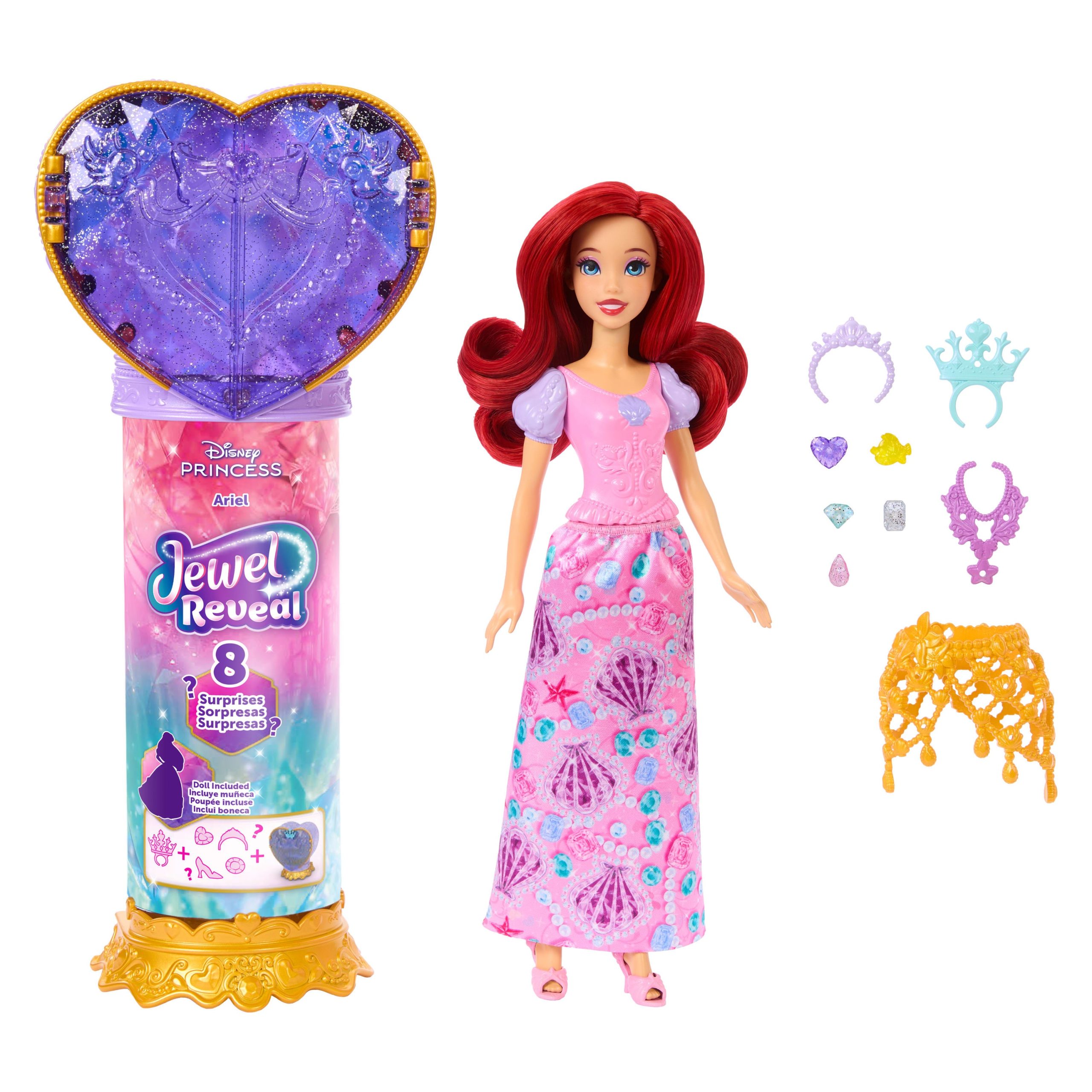 Disney Princess Fashion Dolls Muñeca reveal ariel - Image 5