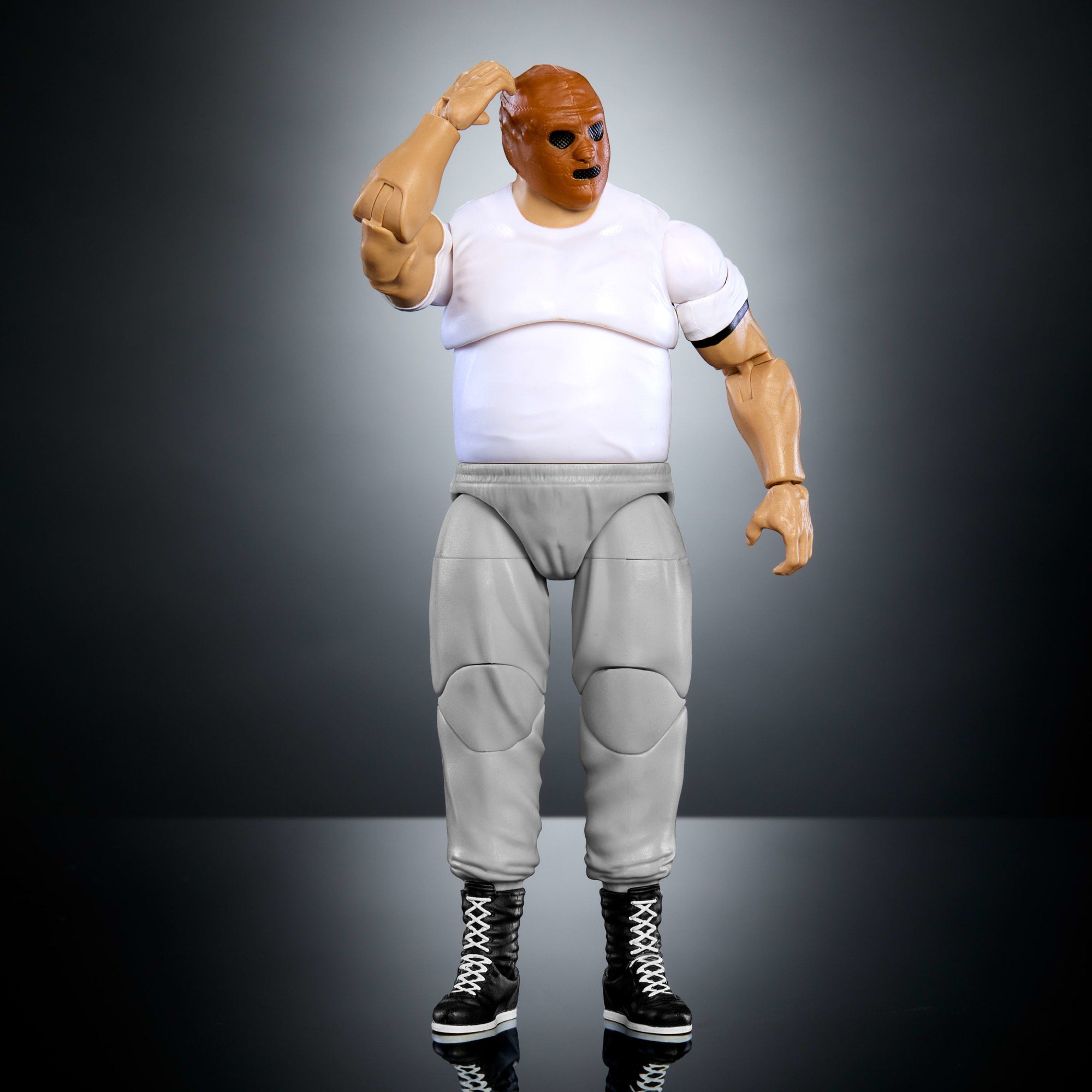 WWE Elite Collection Monday Night War British Bulldog Action Figure & Plus Golga Build-A-Figure Parts - Image 6