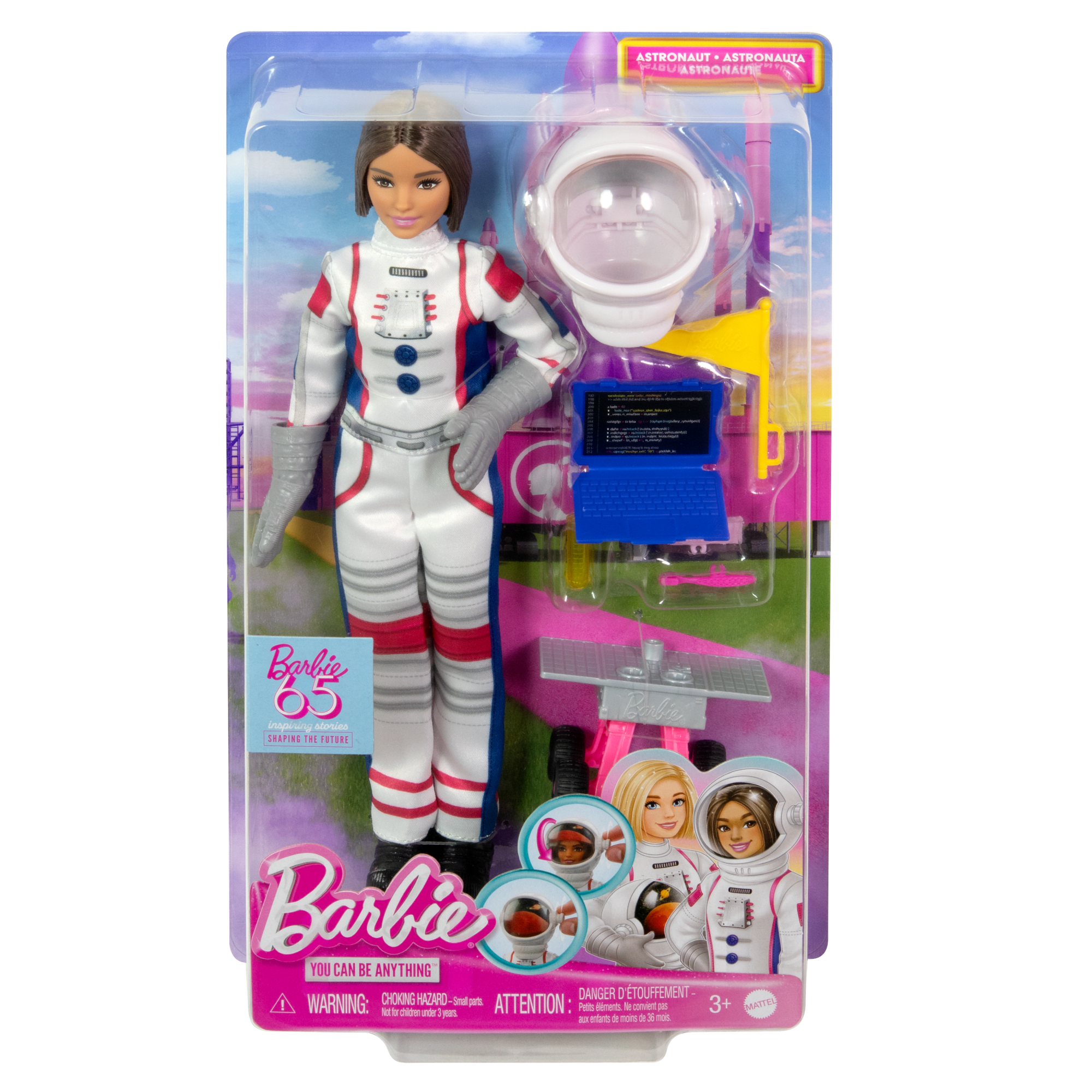 Barbie Carrières 65Eanniversaire Astronaute et 10Accessoires - Image 6