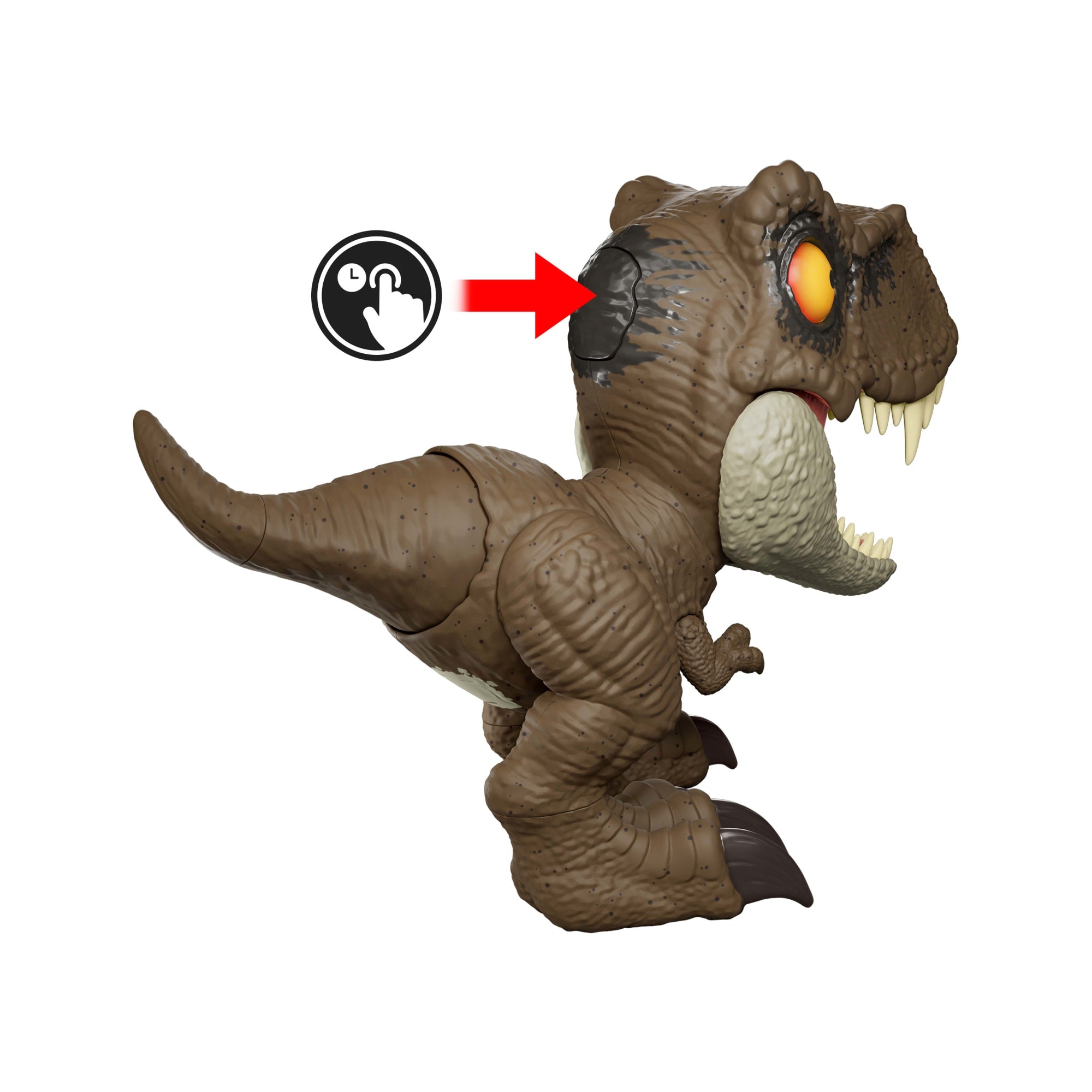 Jurassic World Dinossauro de Brinquedo Comando de Rugido Interativo T. Rex - Image 4