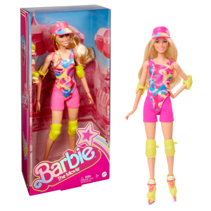 Barbie The Movie Collectible Doll. Margot Robbie As Barbie in Inline Skating Outfit