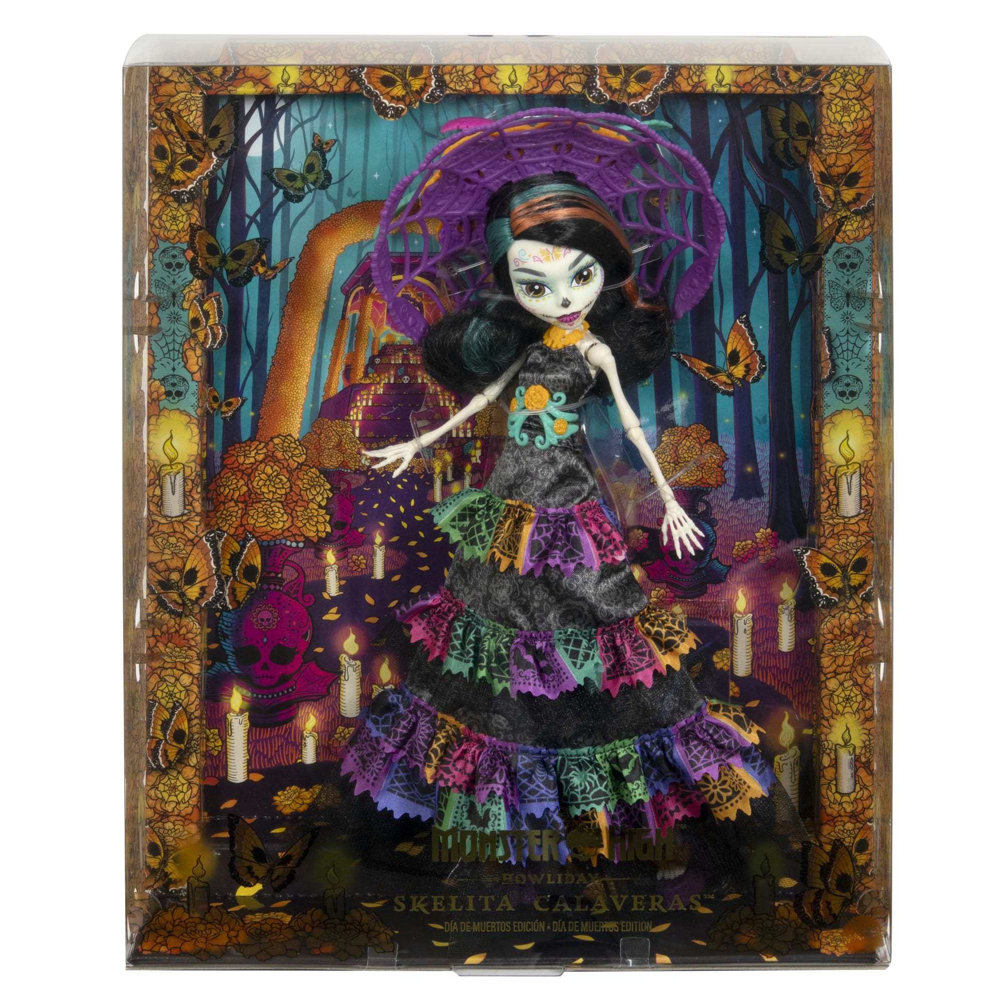 Monster High Skelita Calaveras Howliday Collectible Doll. Día De Muertos 2024 - Image 6