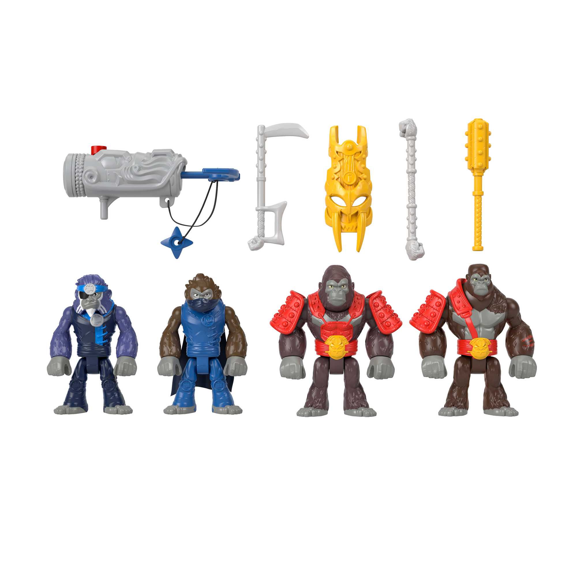 Fisher-Price Imaginext-Armée Singe vs Gorille-Coffret de Figurines - Image 5