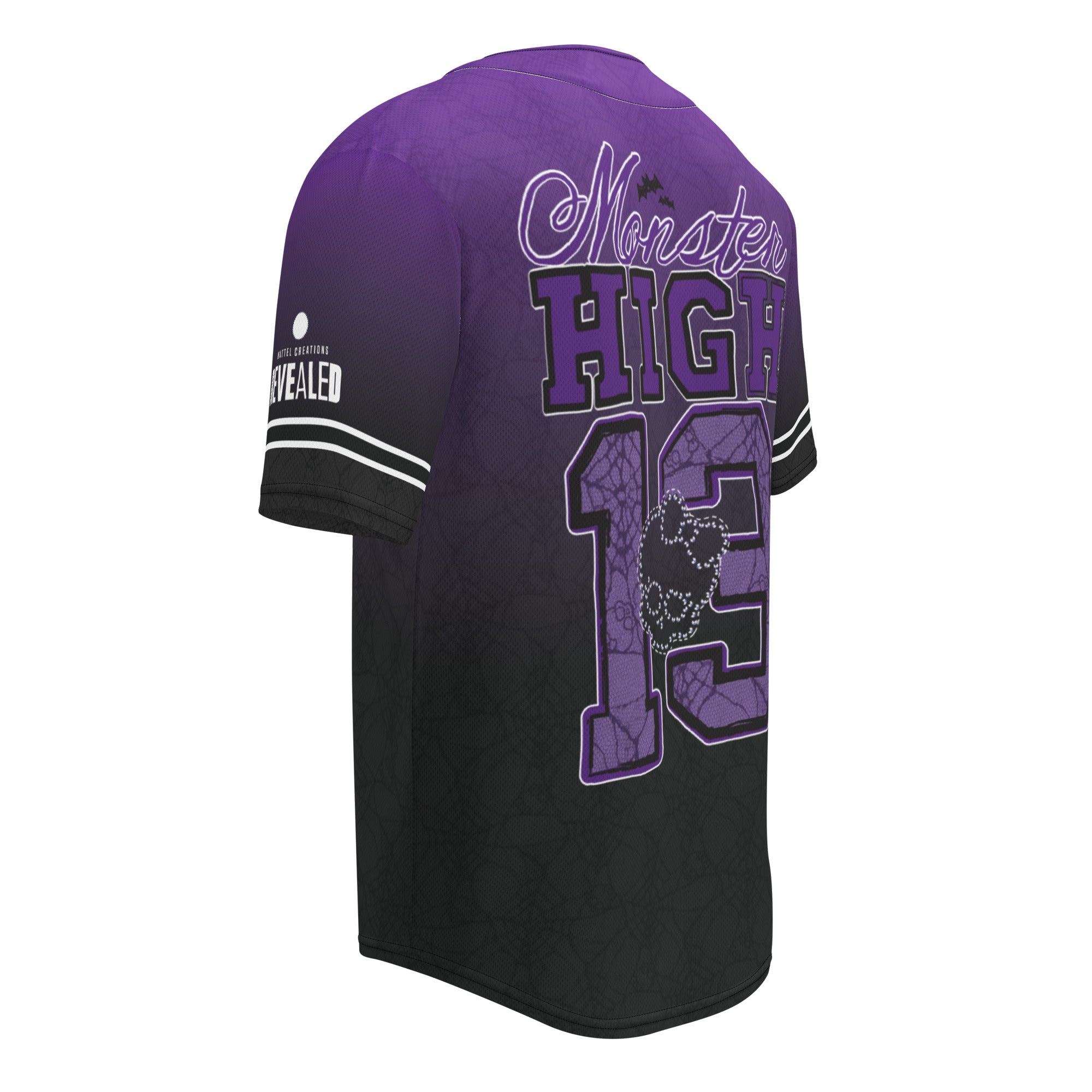 Monster High Ghoul Squad Multi Baseball Jersey - Image 4