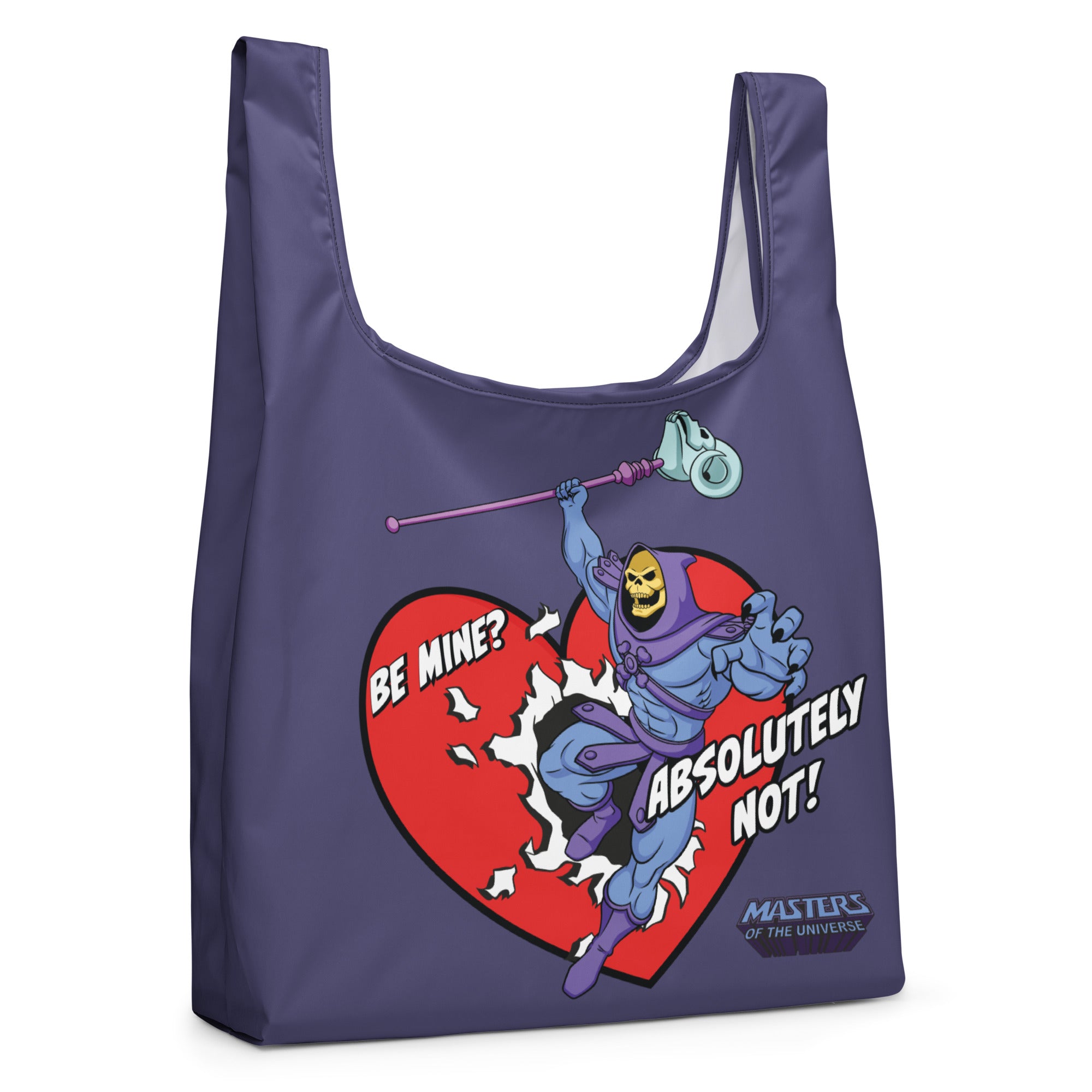 Masters of the Universe Skeletor Love Language Purple Tote - Image 4