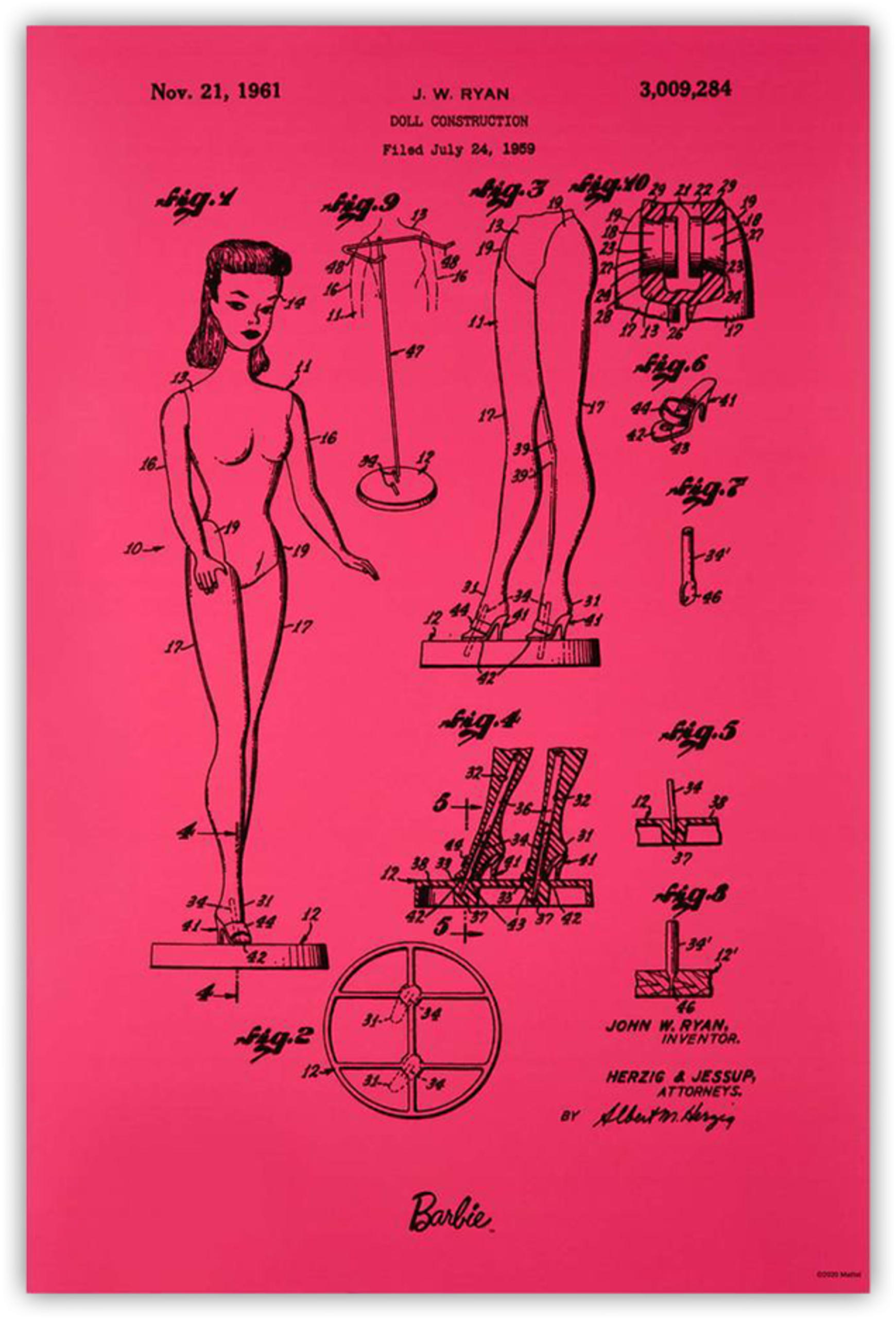 Art of Engineering Barbie® Print - Image 3