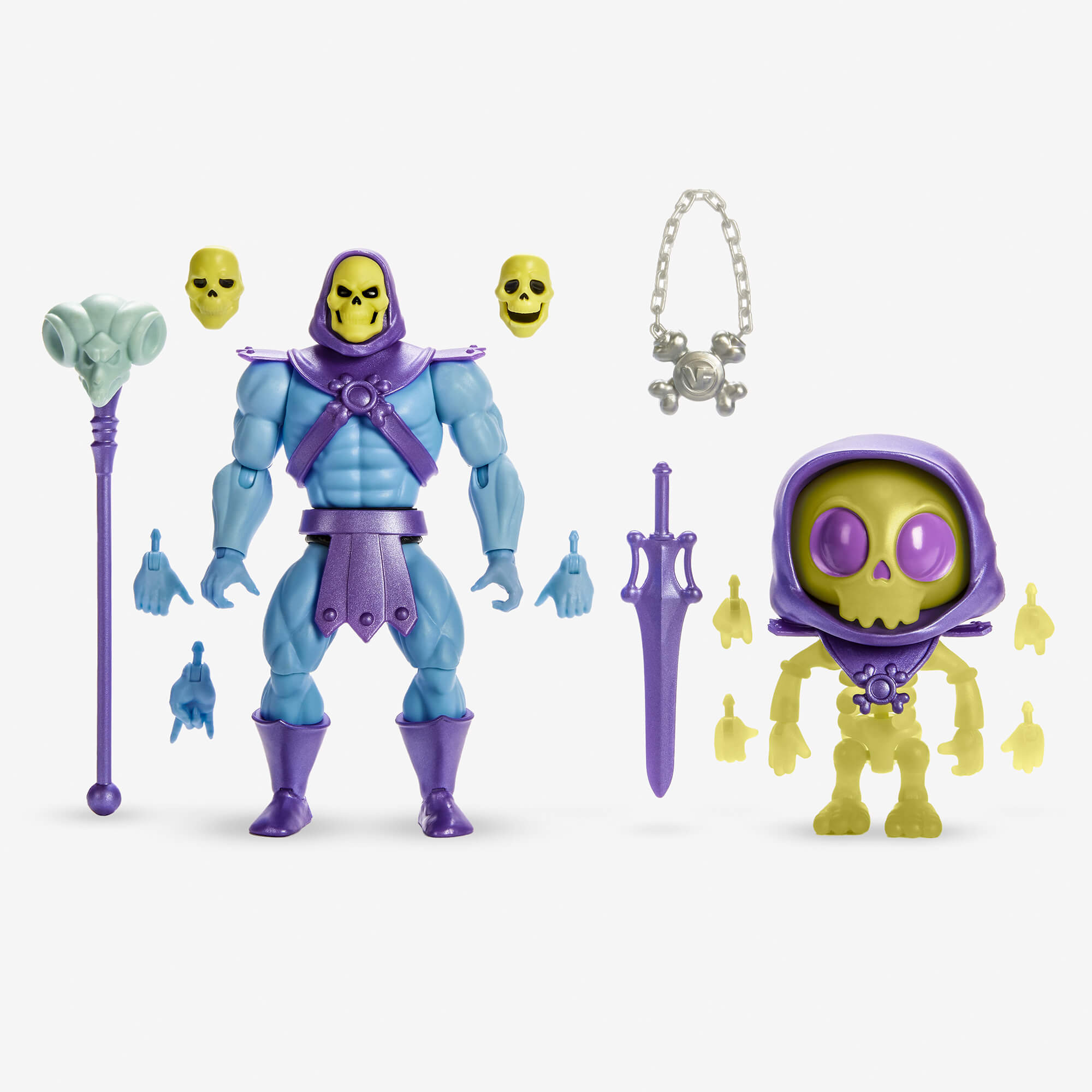 Masters of the Universe Skeletor x VeeFriends Skilled Skeleton 2-Pack - Image 18