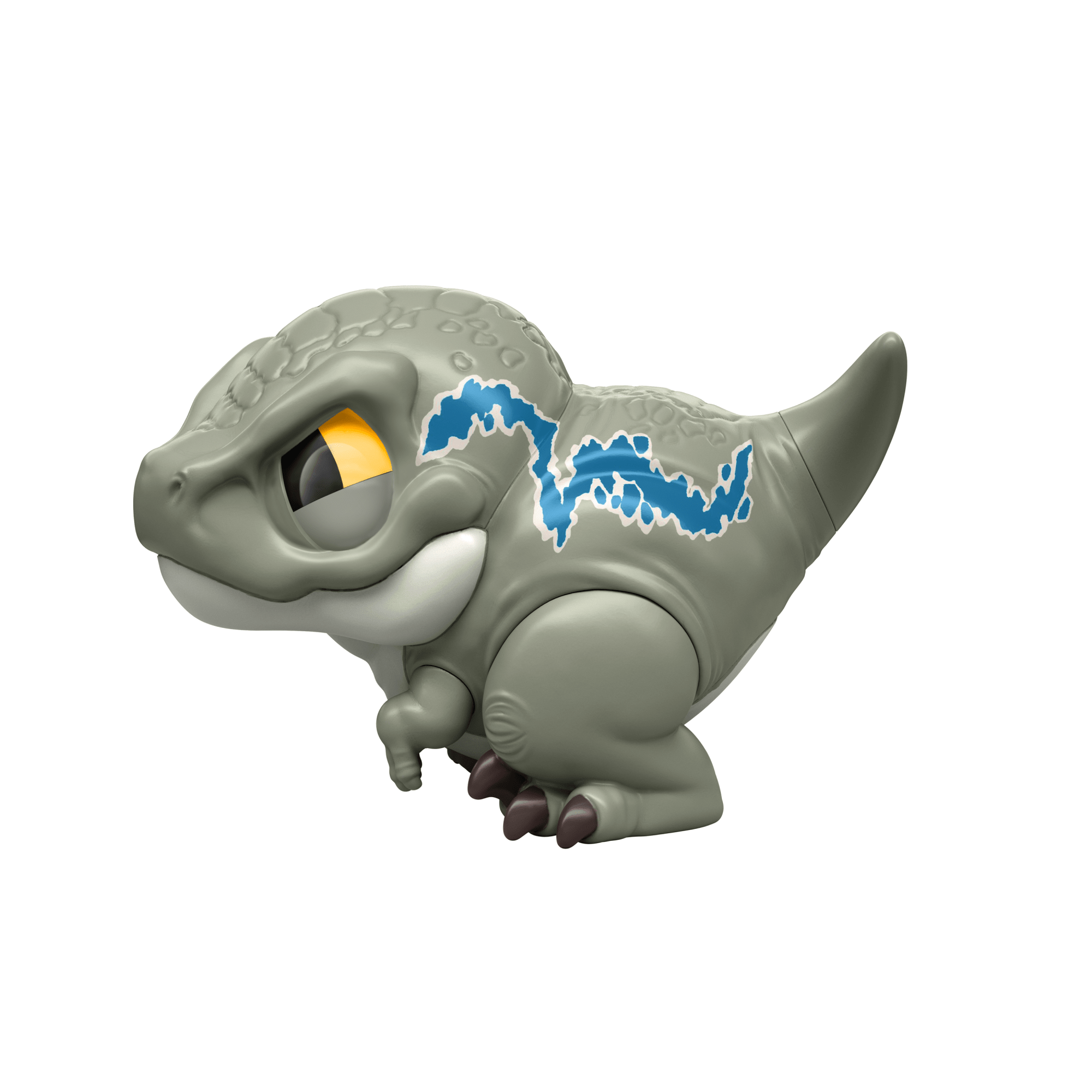 Jurassic World Bite Club Velociraptor Blue Dinosaur Collectible Figure - Image 5