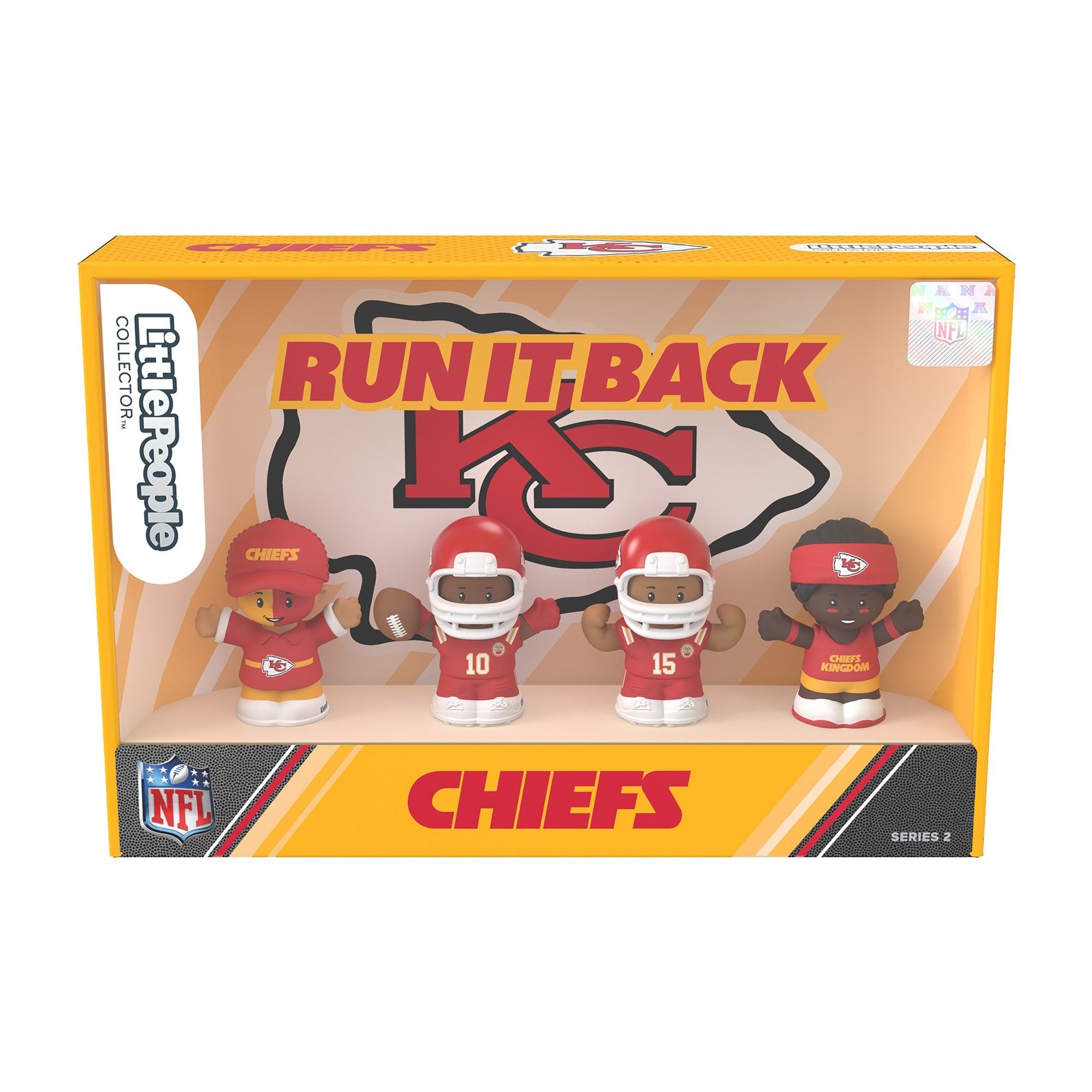 Little People Collector Kansas City Chiefs Alternate Jersey Figure Set - Image 6
