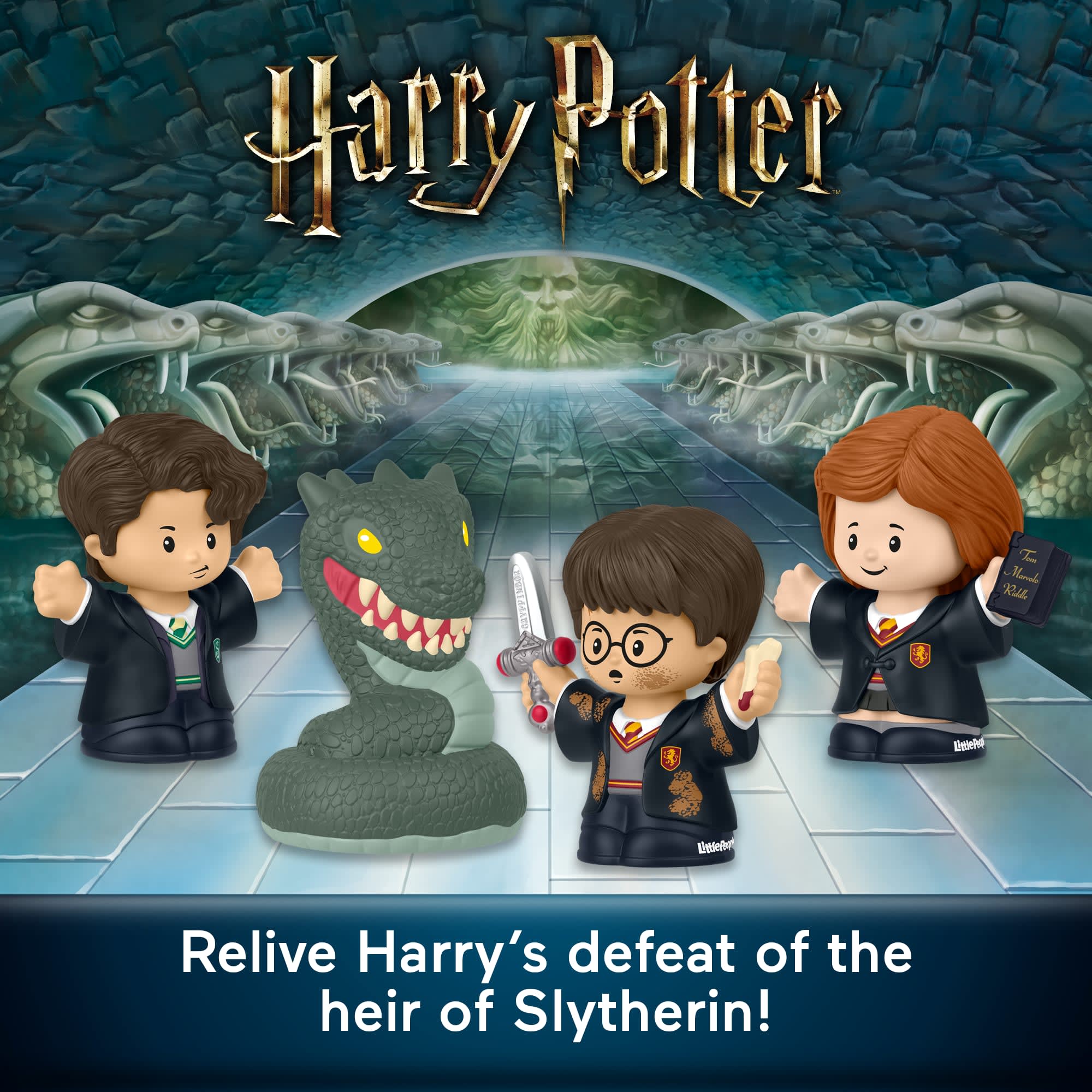 Little People Collector Harry Potter And The Chamber Of Secrets Special Edition Set. 4 Figures - Image 2