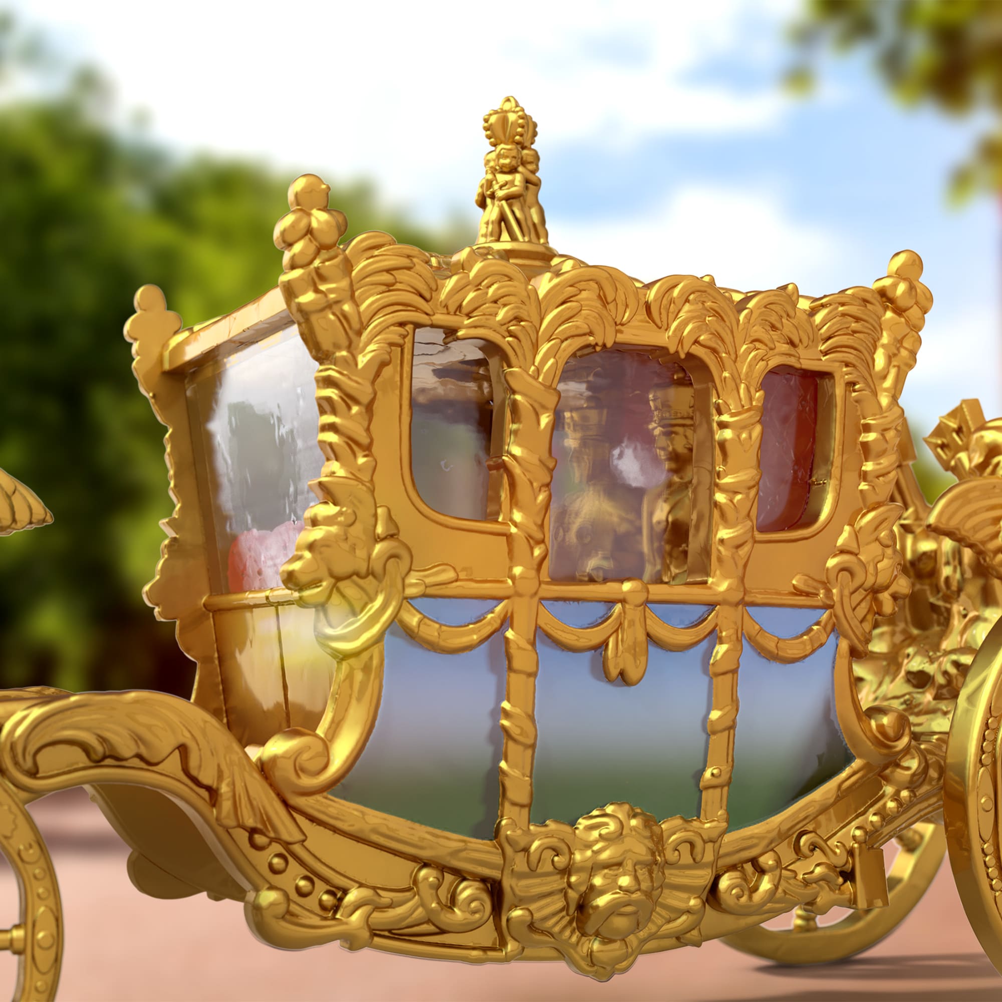 Matchbox Collectors Coronation Gold State Coach - Image 6