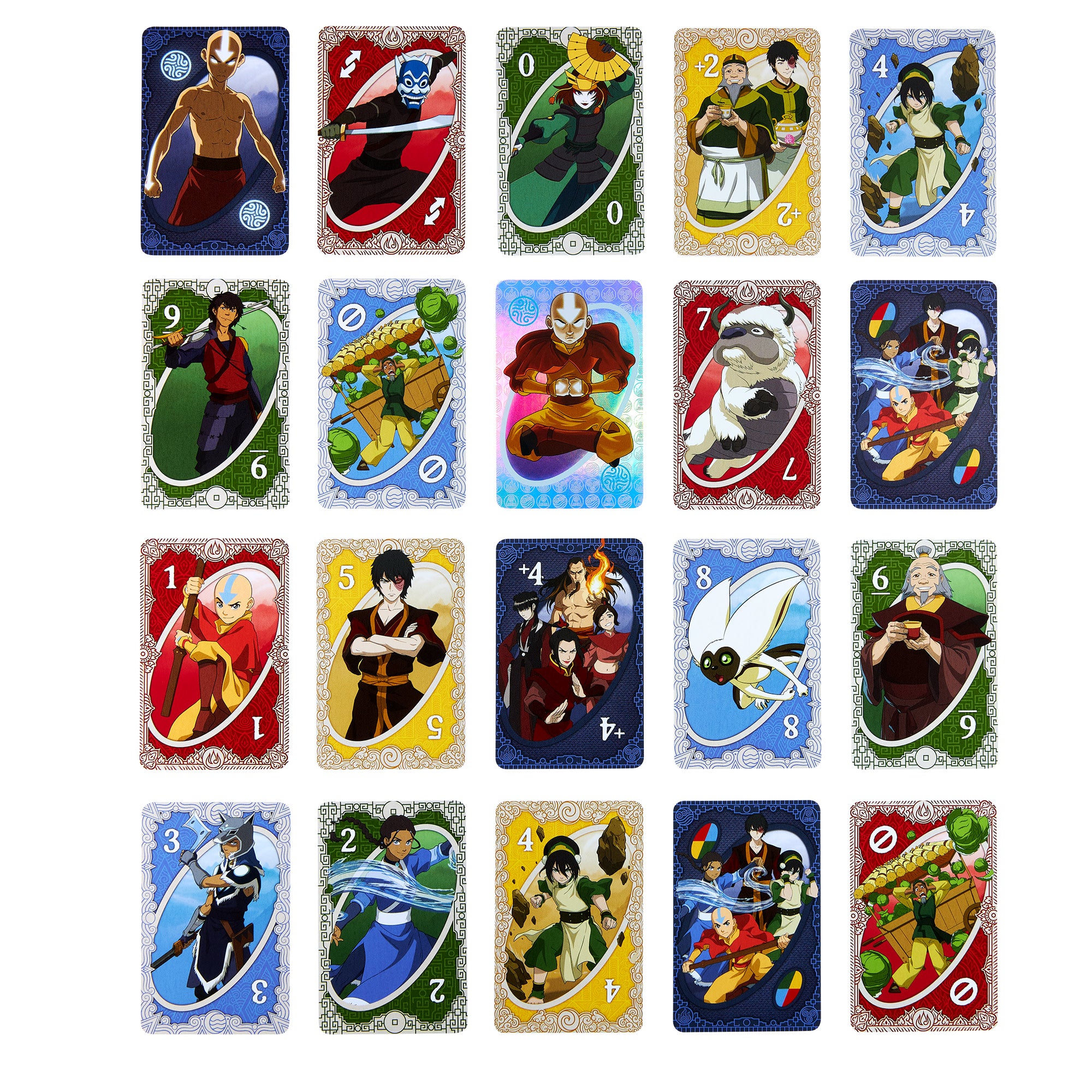 Mattel Games UNO Fandom Avatar: The Last Airbender Card Game With Collectible Foil Card For Kids. Adults & Family Night - Image 4