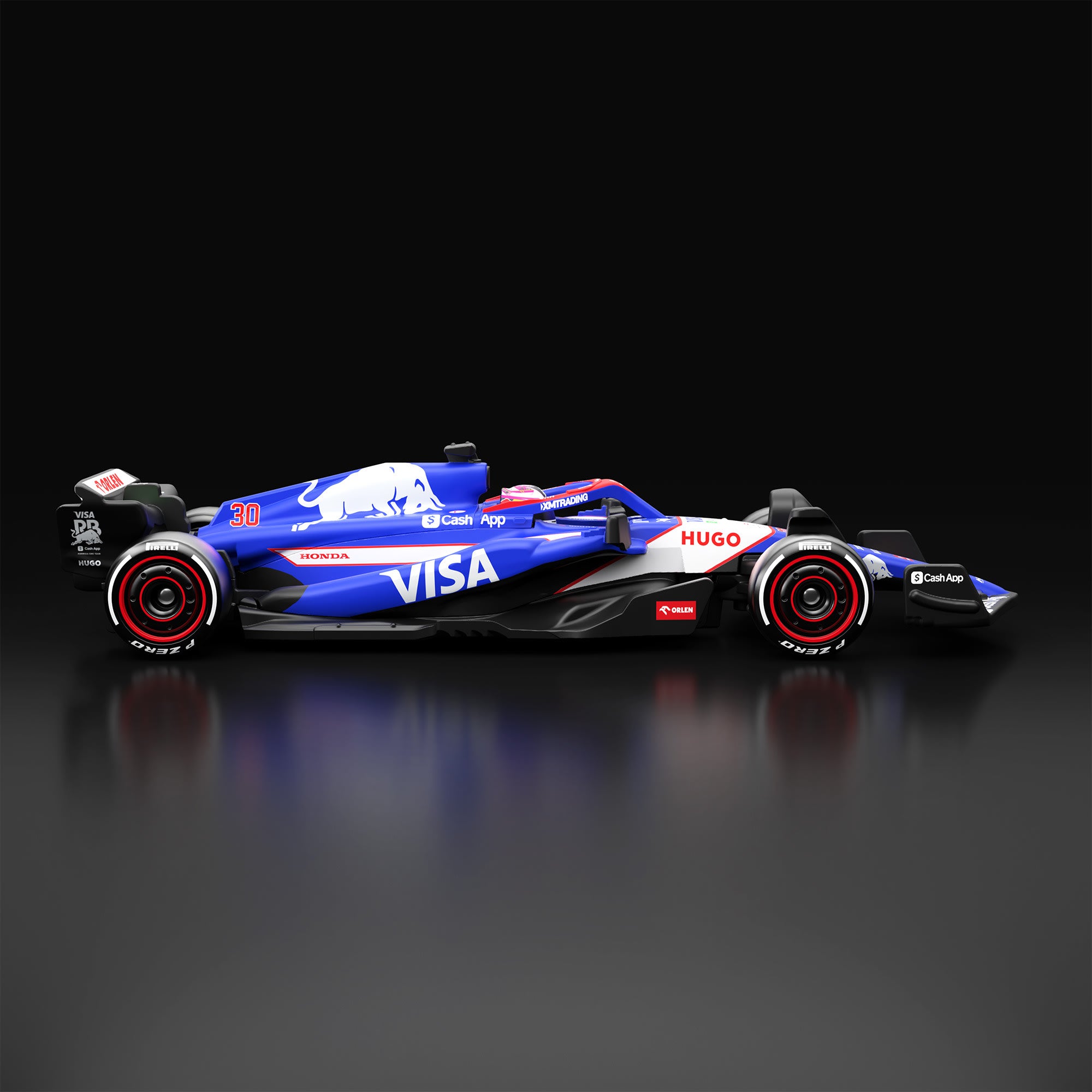 Hot Wheels F1 Series: 2024 Visa Cash App RB Formula One Team VCARB 01 Car #30 - Image 4