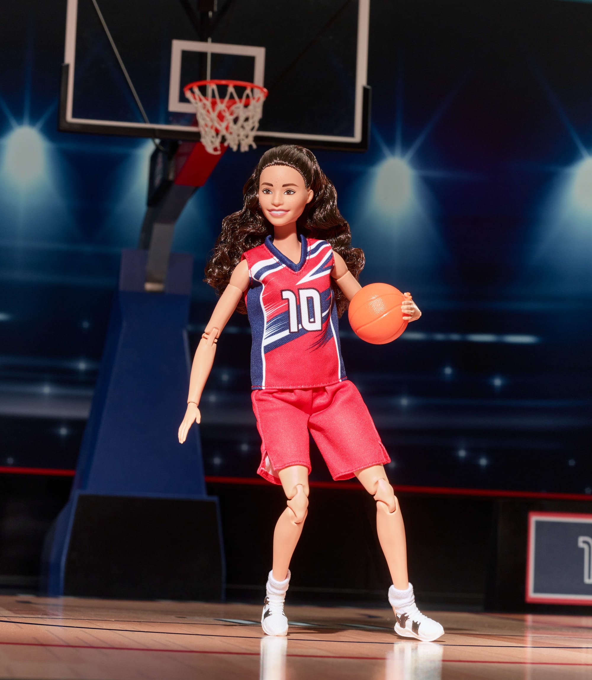 Barbie Signature Doll. Sue Bird With Uniform & Basketball Accessory - Image 2