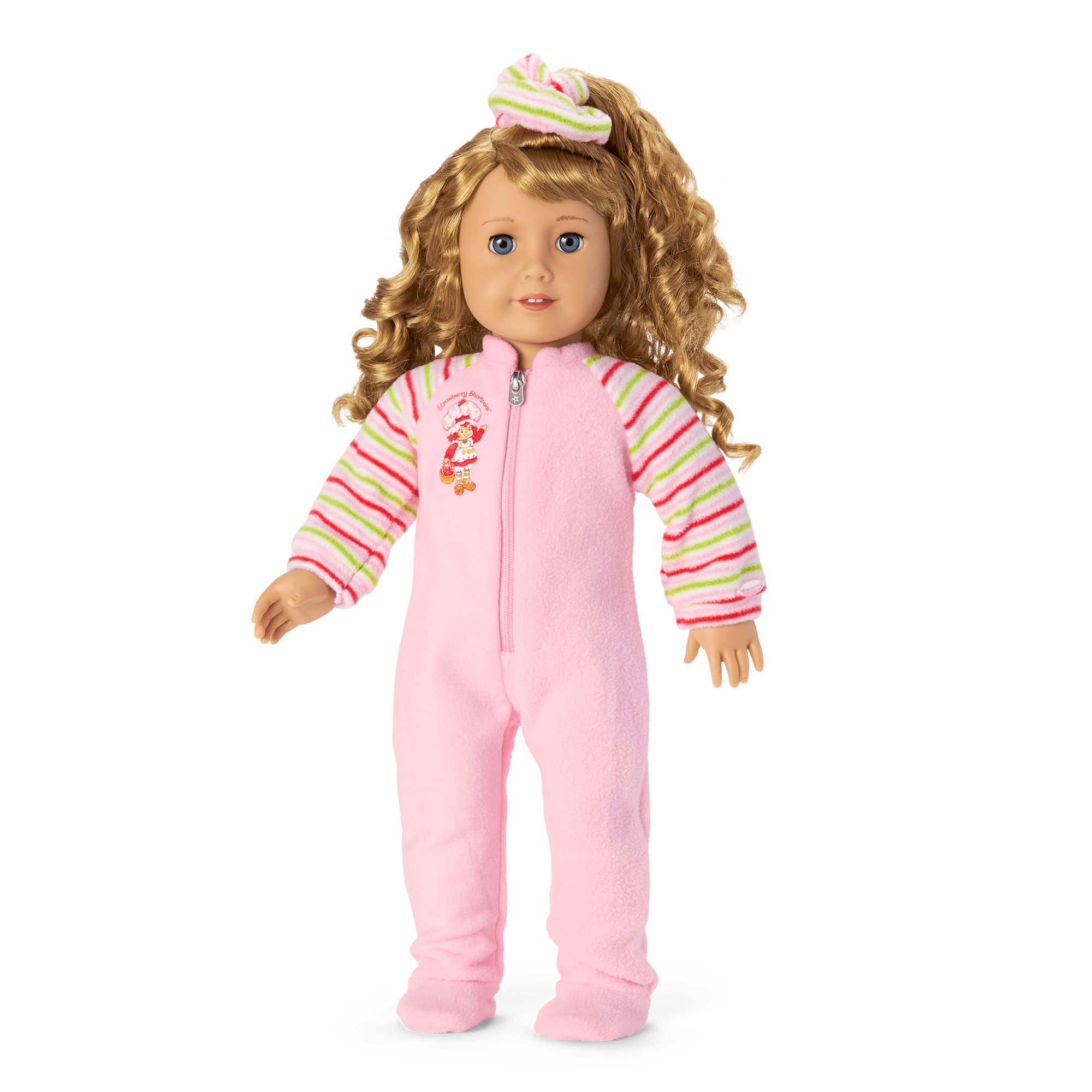 Courtney's™ Strawberry Shortcake™ Sleeping Bag & PJs for 18-inch Dolls (Historical Characters) - Image 3