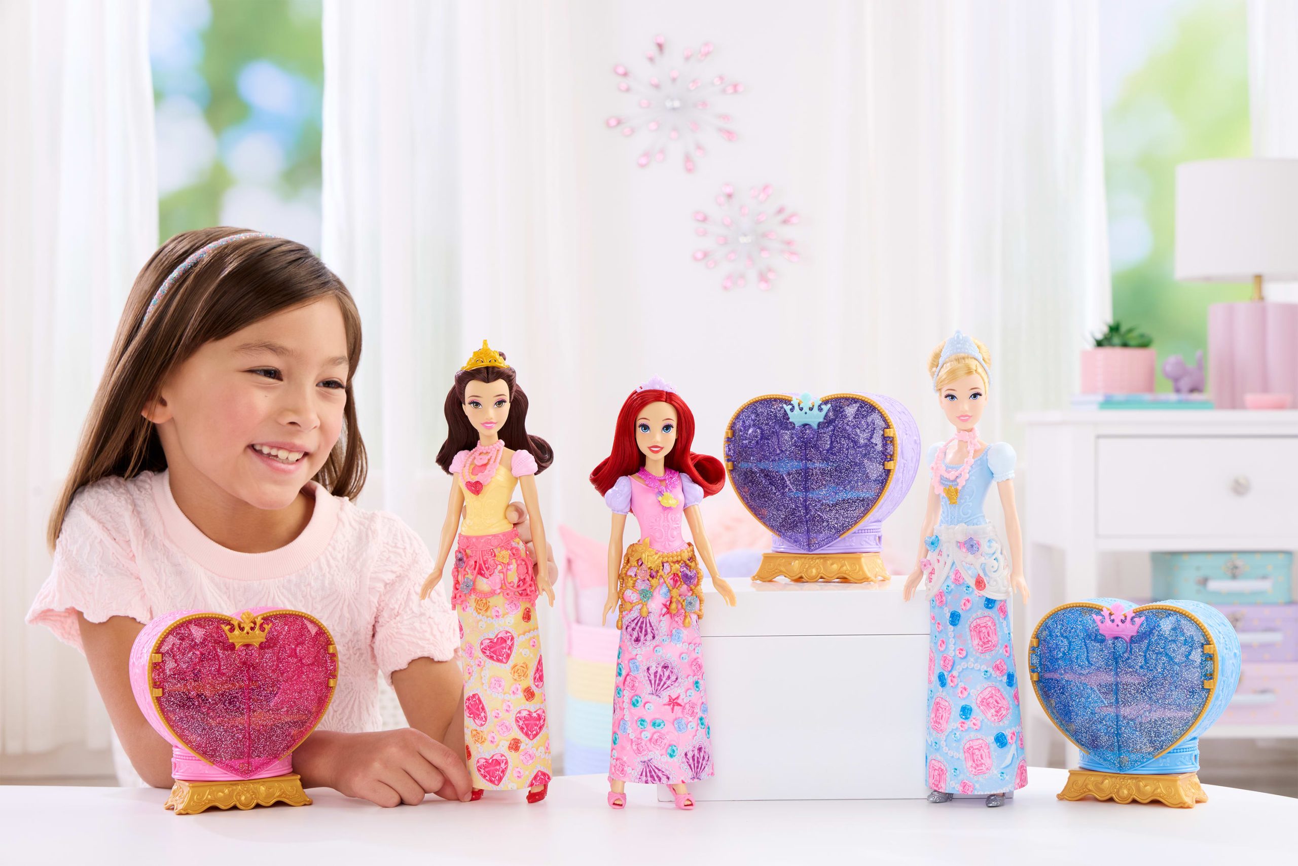 Disney Princesa Fashion Dolls Boneca Reveal Ariel - Image 2