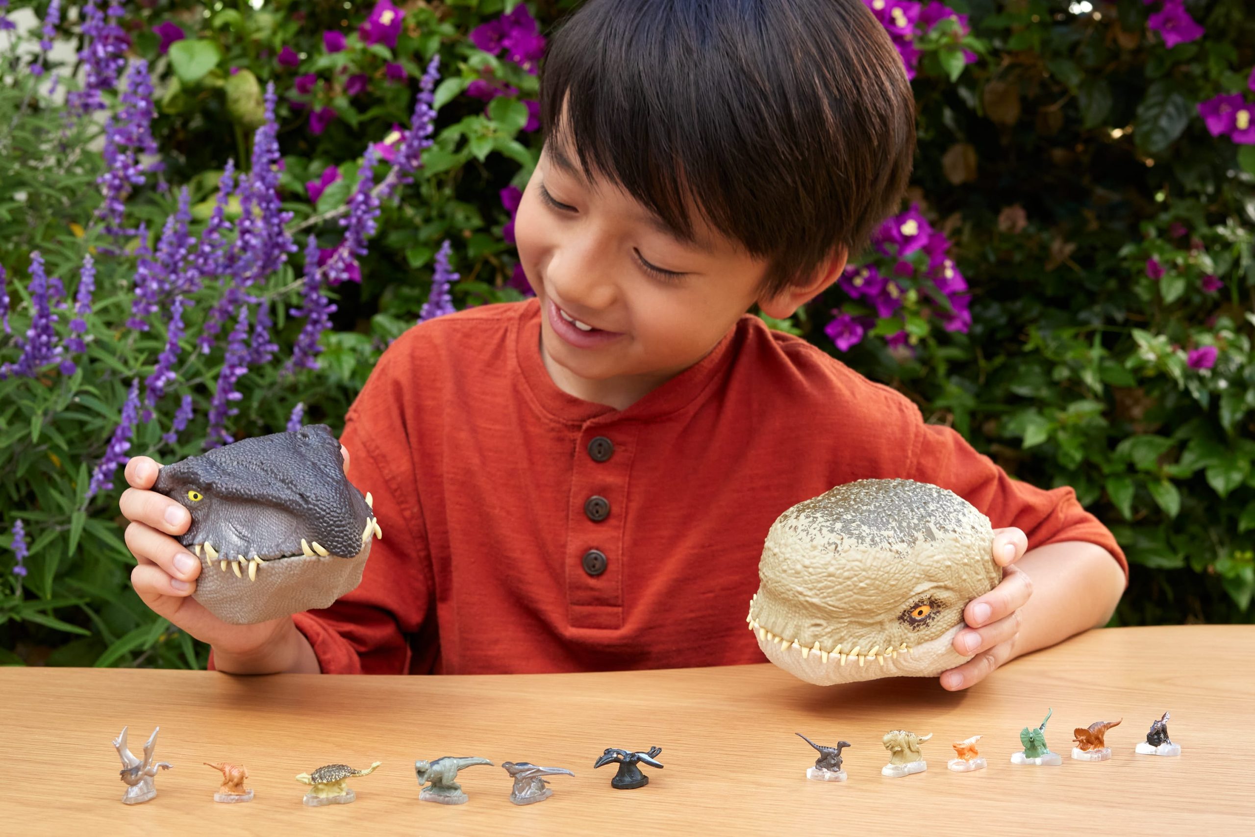 Tête de Mutadon Micro Aventures Jurassic World : La Renaissance. Coffret Avec Fonctionnalités Interactives et Petites Figurines - Image 2
