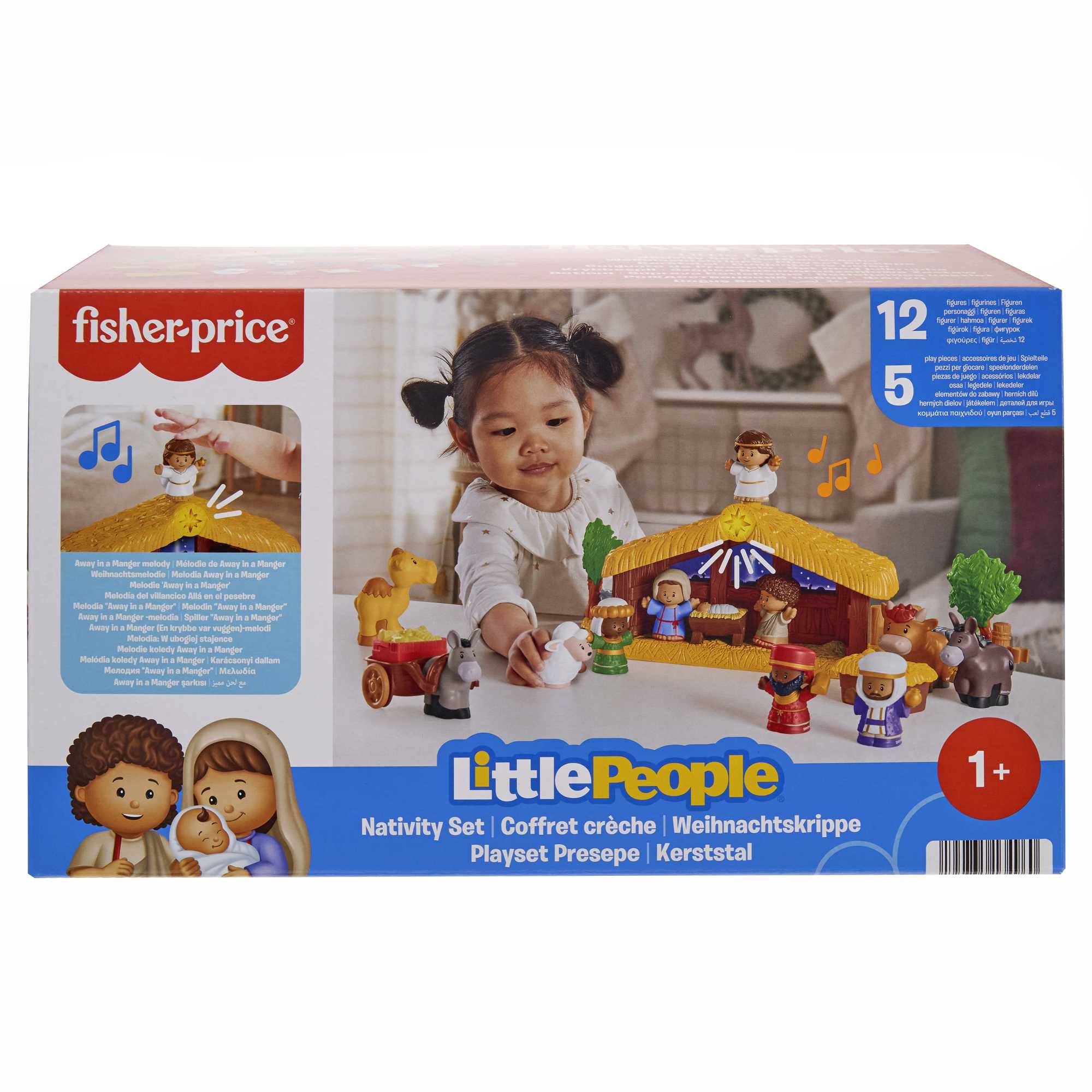 Fisher-Price Little People-Coffret Crèche Pour Tout-Petits. 18 Pièces - Image 6