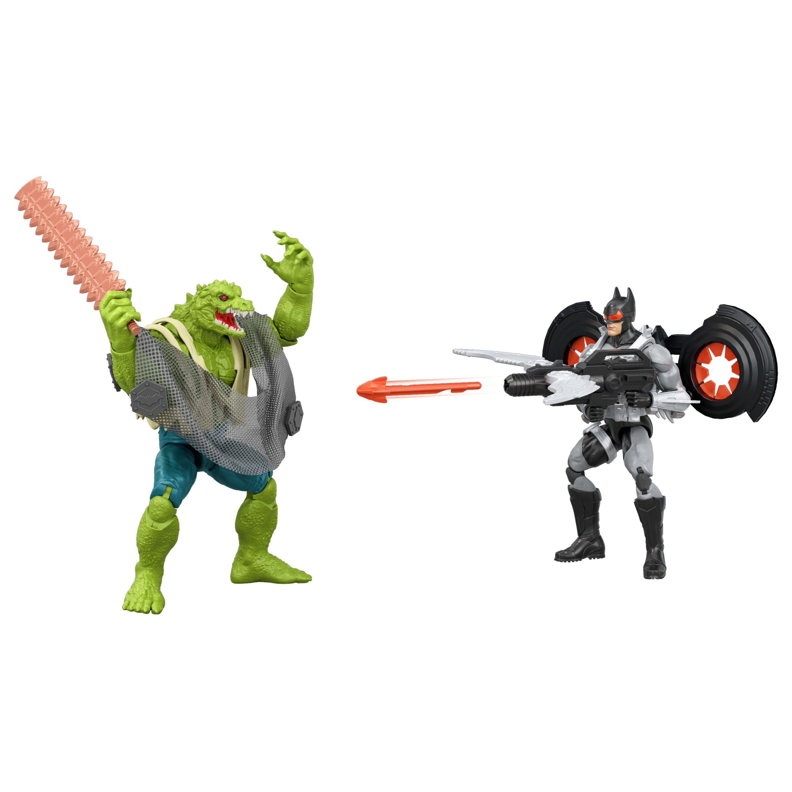 DC Premier Batman vs Killer Croc 2 Pack. 6.5 Inch Scale 22 Points Articulation & Accessories - Image 2