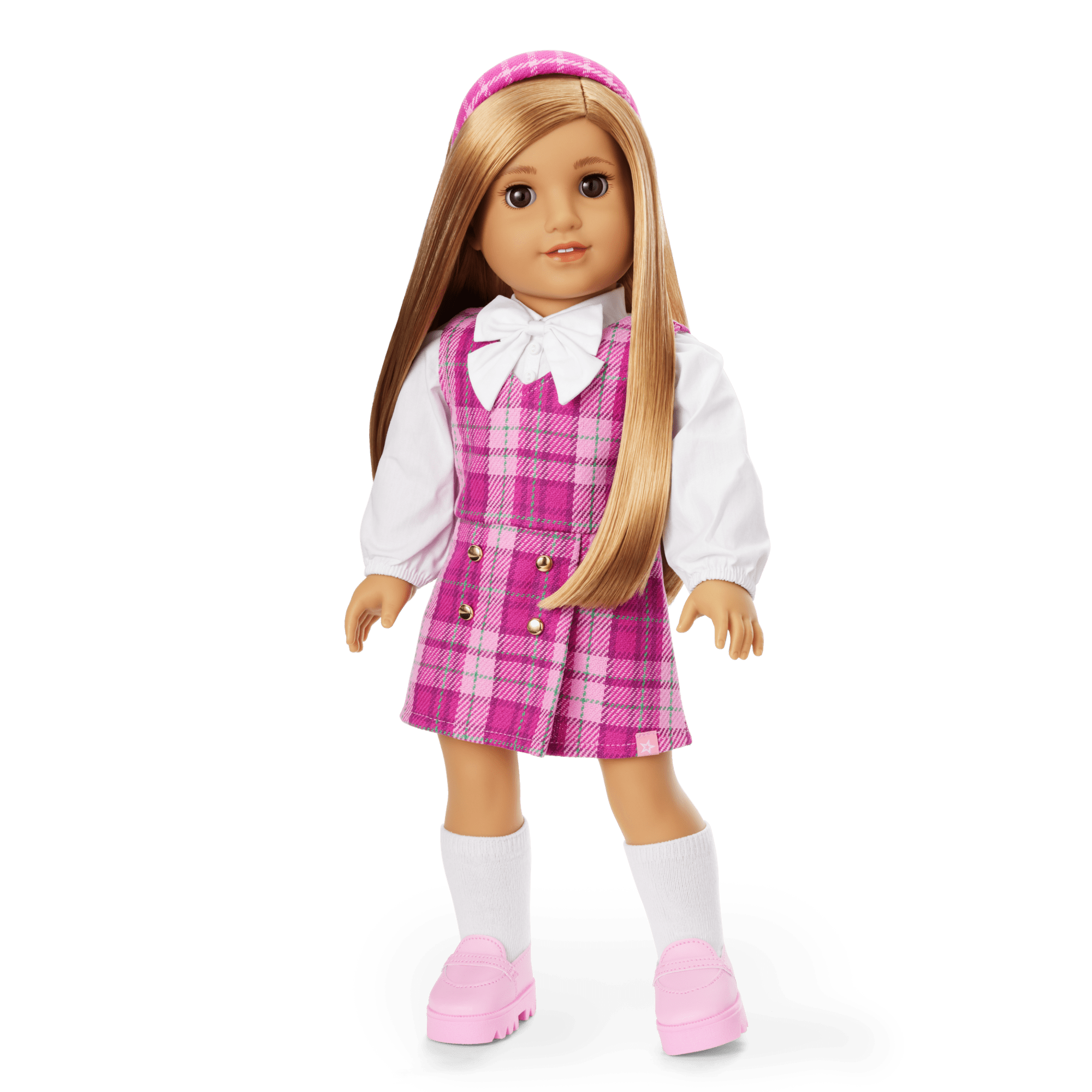 Pink & Preppy Outfit for 18-inch Dolls - Image 2
