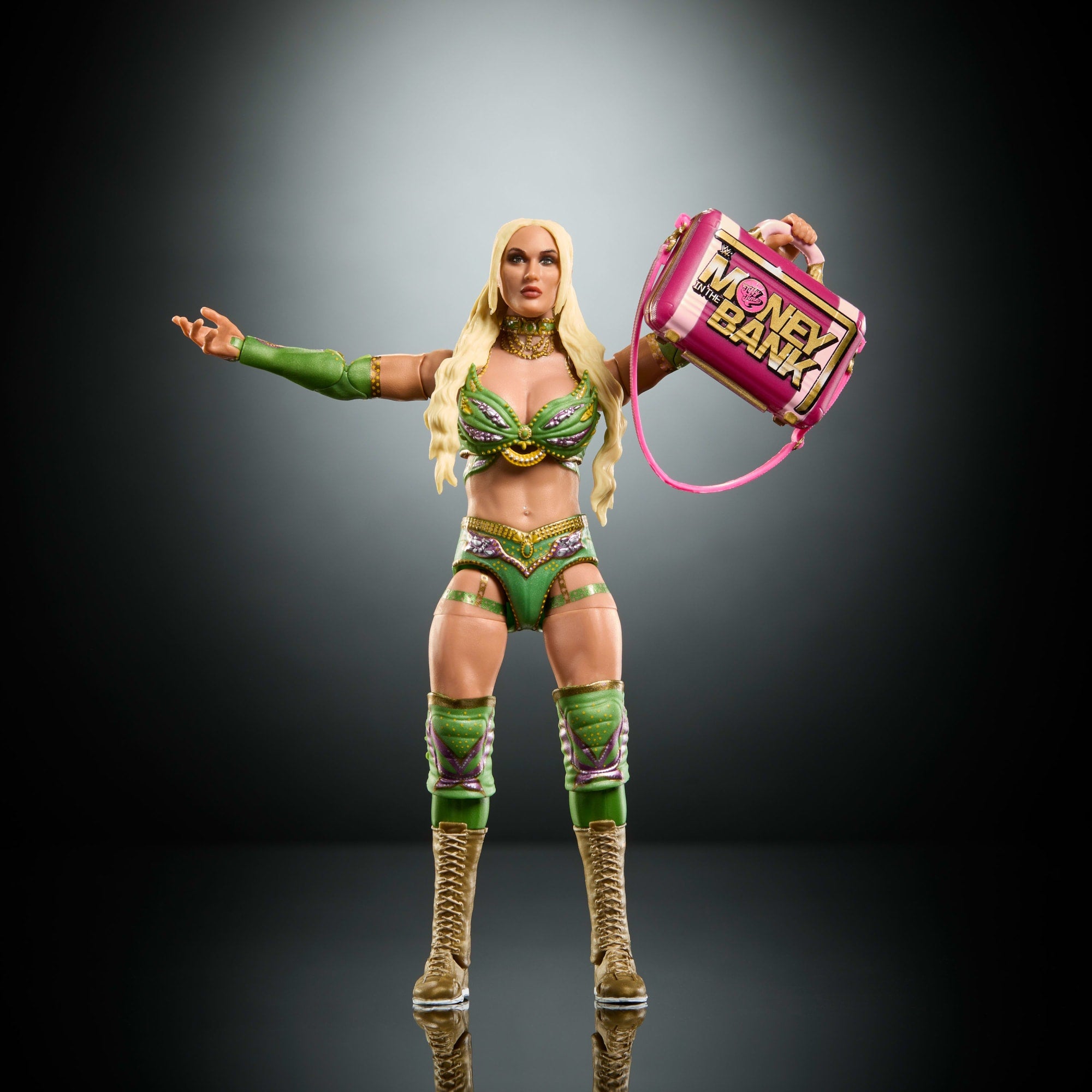 WWE Ultimate Edition Tiffany Stratton Action Figure & Accessories Set. 6-Inch Collectible Superstar - Image 2