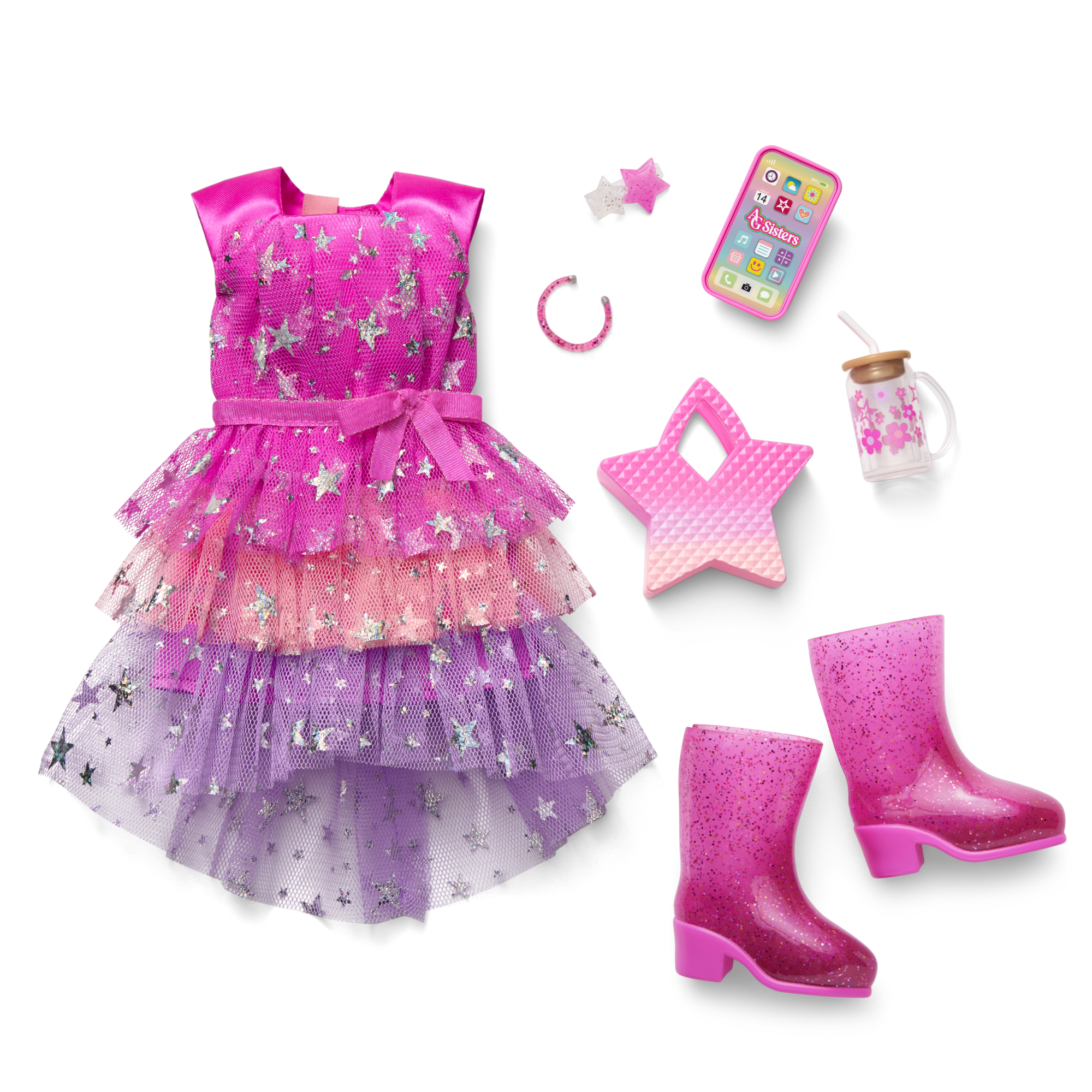 AG Sisters™ Glitz & Glam Fashion Set