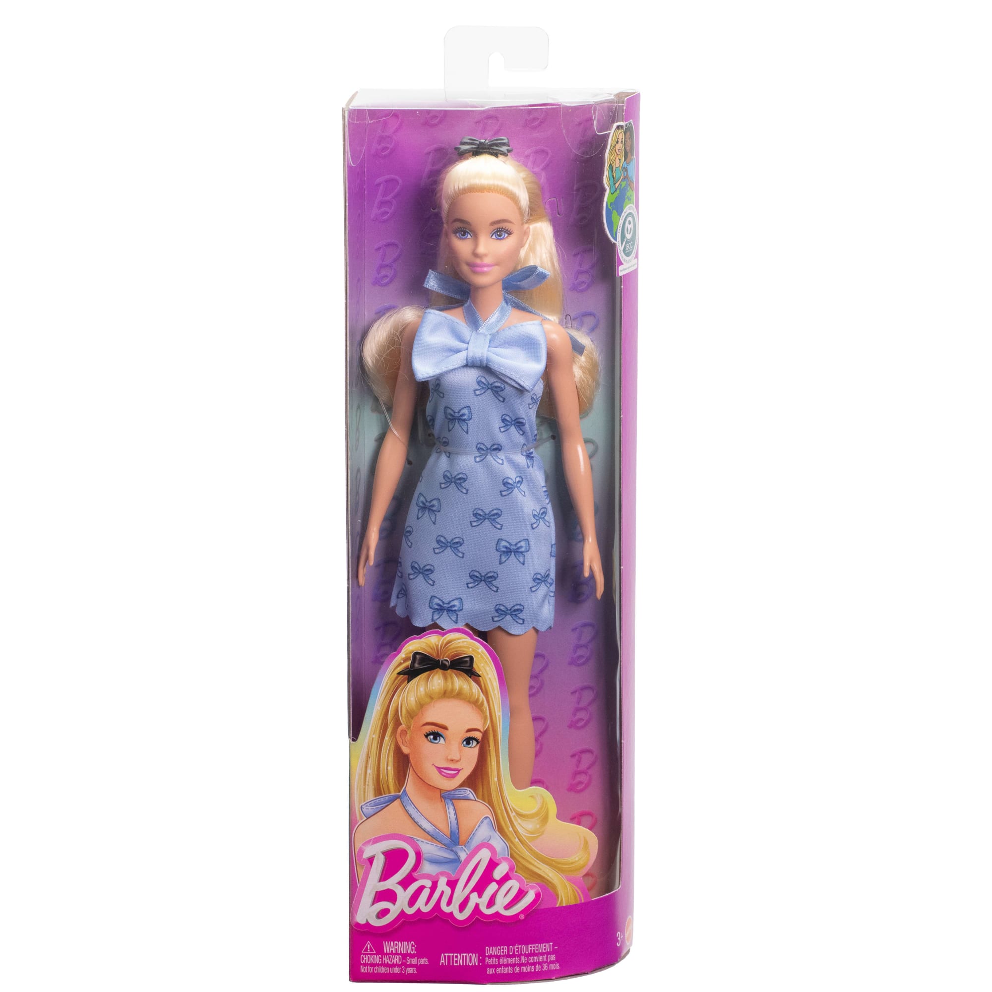 Barbie® Poupée Barbie Fashionistas Robe Dos Nu Bleu Layette - Image 6